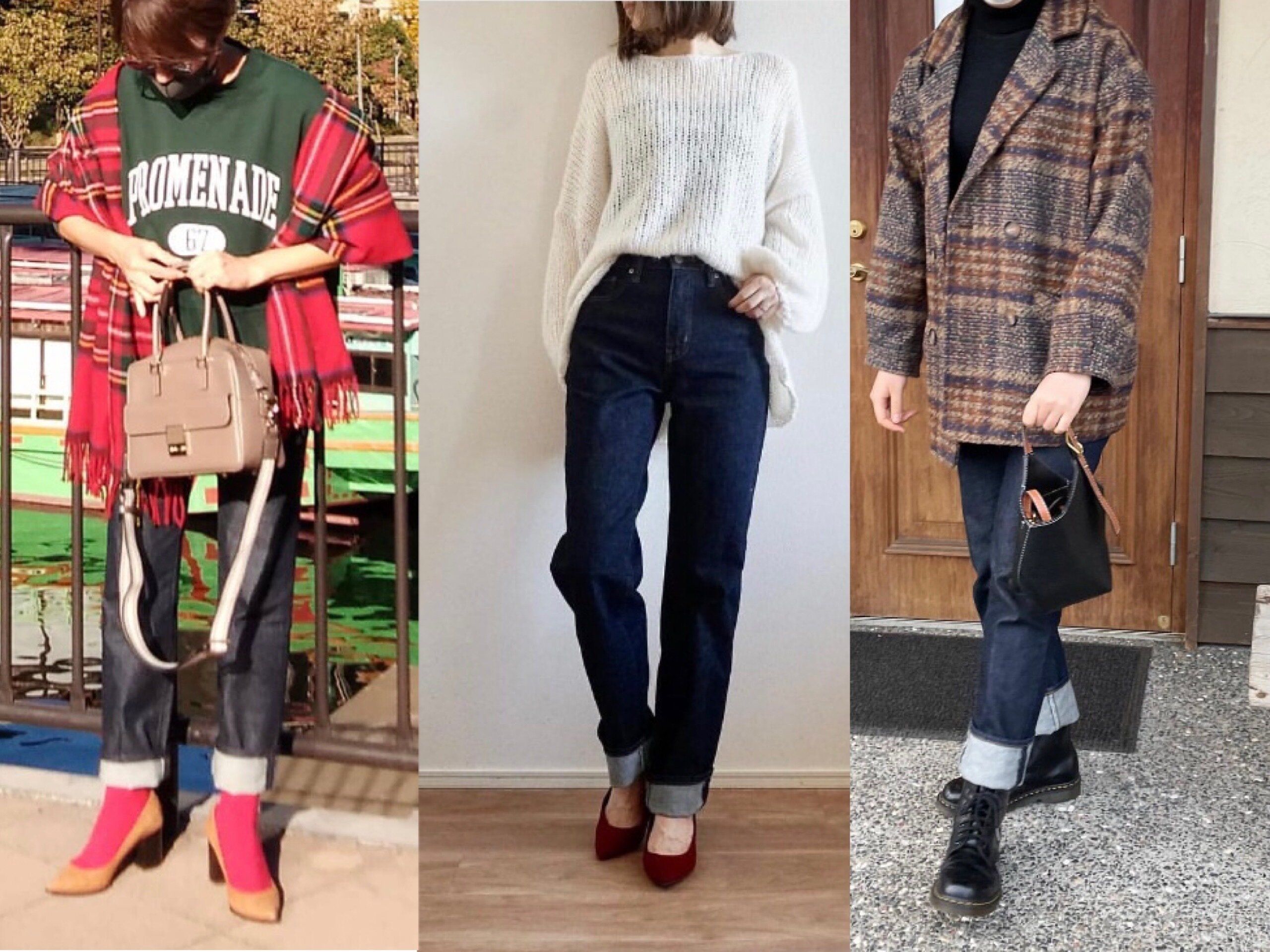 ユニクロしか勝たん！美脚パンツと話題の「スリムストレートハイライズジーンズ」を使った大人カジュアルコーディネート5選