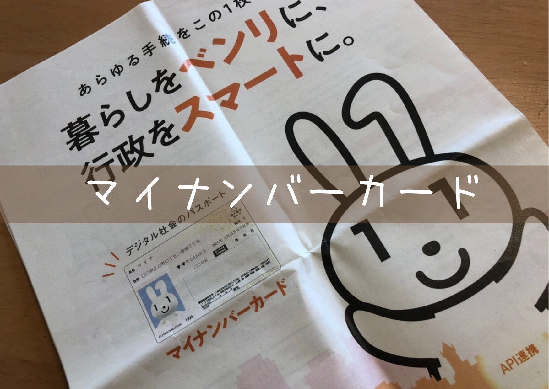 【マイナンバーカード】申請から交付までの流れや注意点を実体験をもとにお話しします