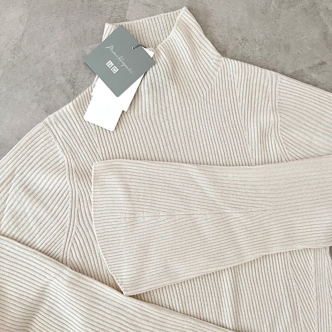 着回しもしやすいシンプルデザインですっきり見えも叶う！ユニクロ新作「3Dリブハイネックセーター」