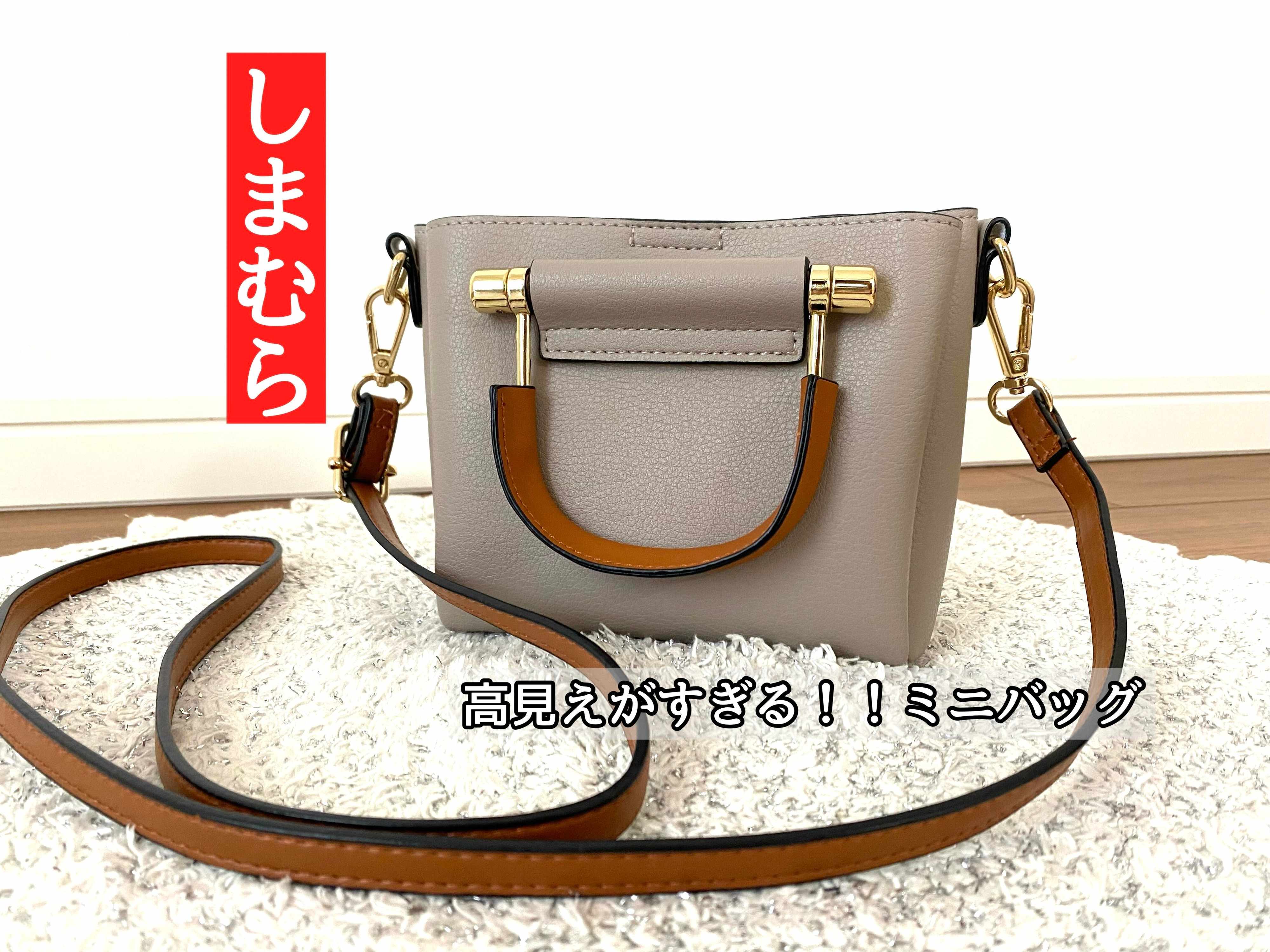 【しまむら】意外な収納力！？激かわミニバッグが高見えすぎる！！