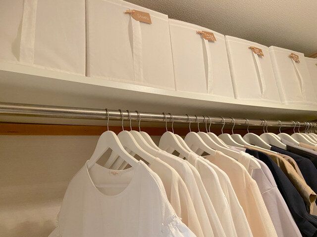 すっきり見せるクローゼットのお役立ちアイテム3選