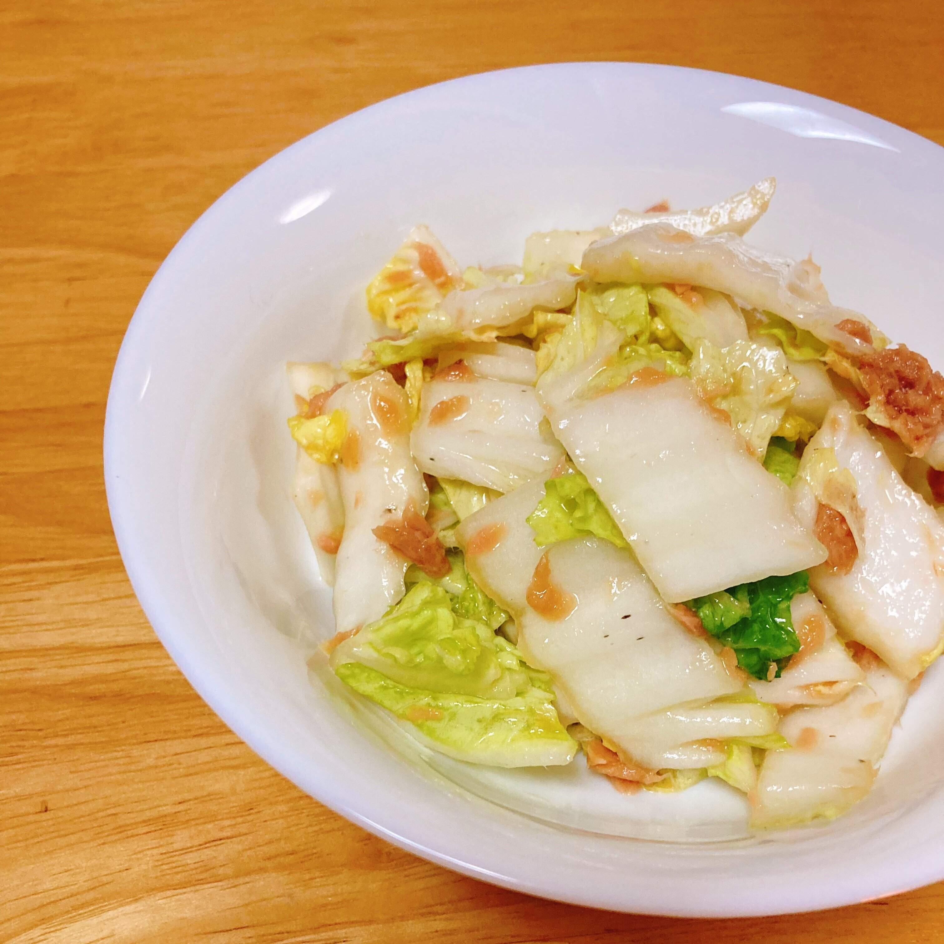 【5分で完成】白菜の消費も気軽にできる！あえるだけで 無限白菜