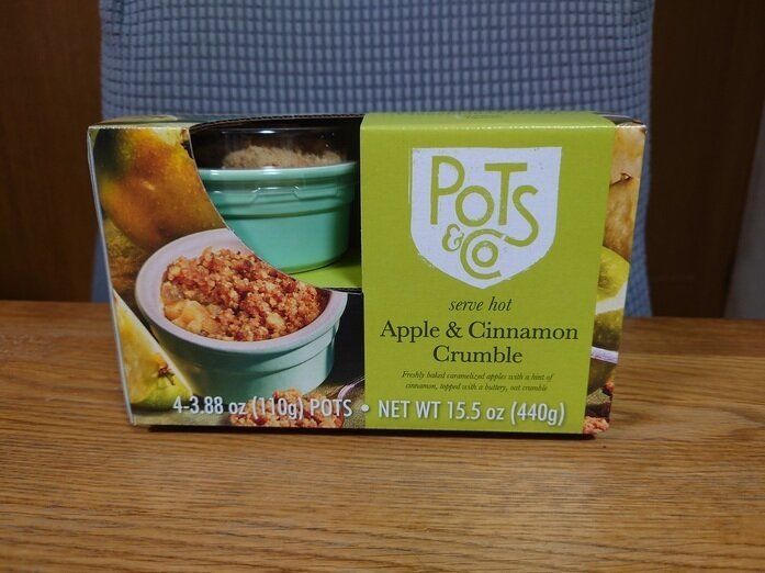 【コストコ】SNSでバズっていた「アップル＆シナモンクランブル」を買ってみた