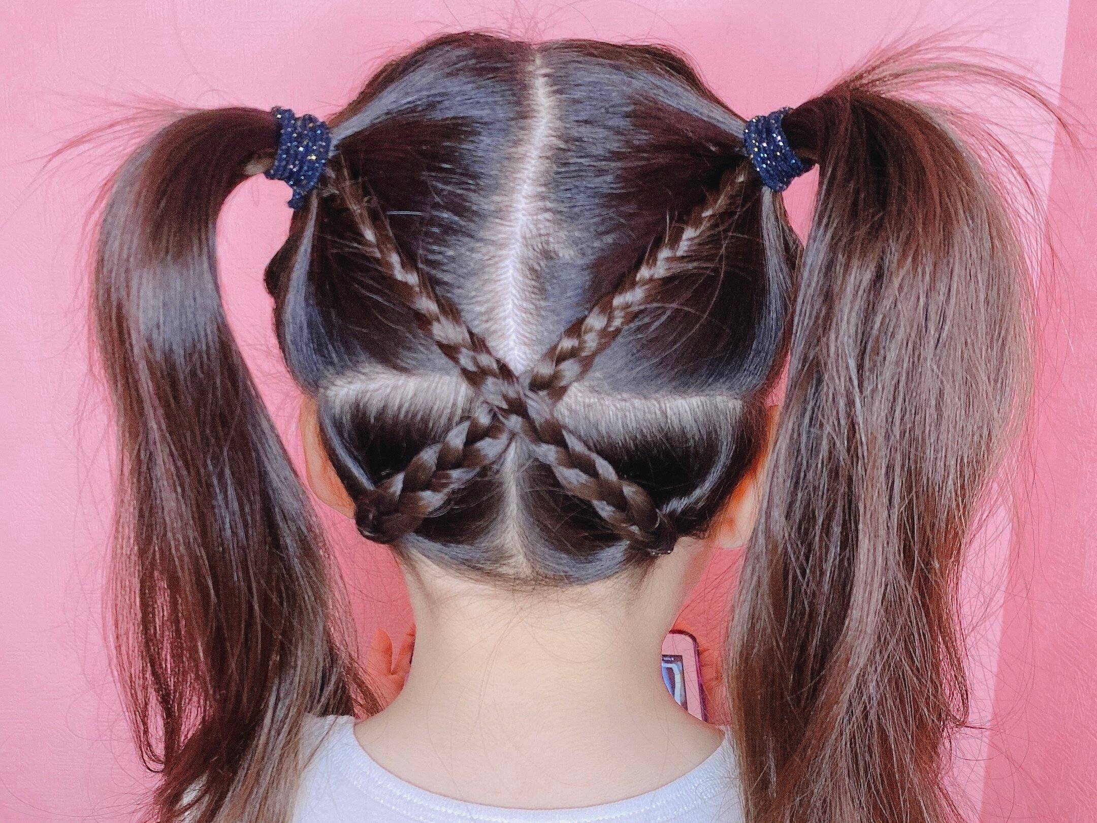 【ヘアアレンジ】王道ツインテール、ポニーテールに三つ編みをプラスしてかわいさアップ！