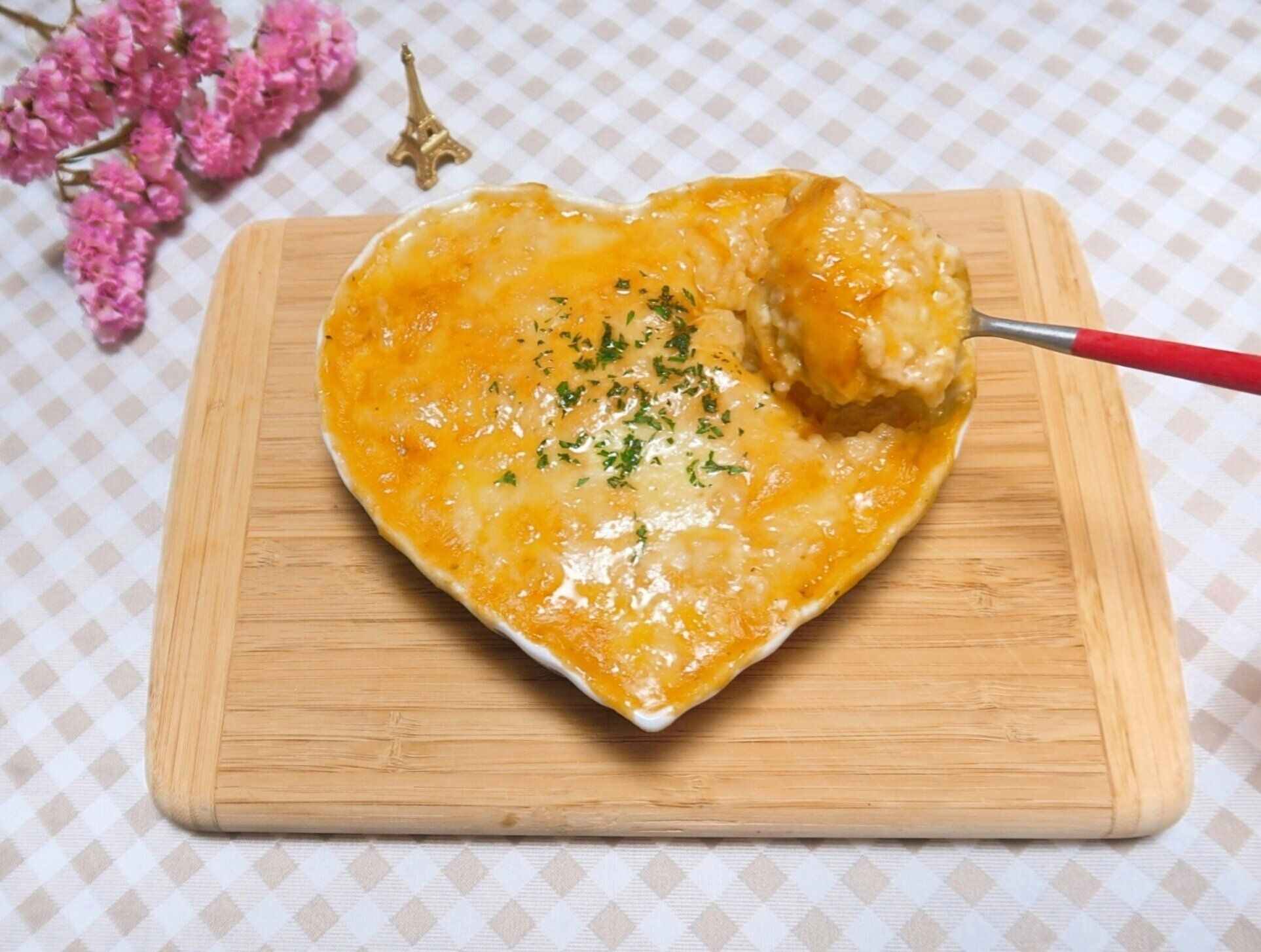 【カルディ】リゾットソースで超簡単！「海老トマトクリームの焼きチーズリゾット」のつくり方