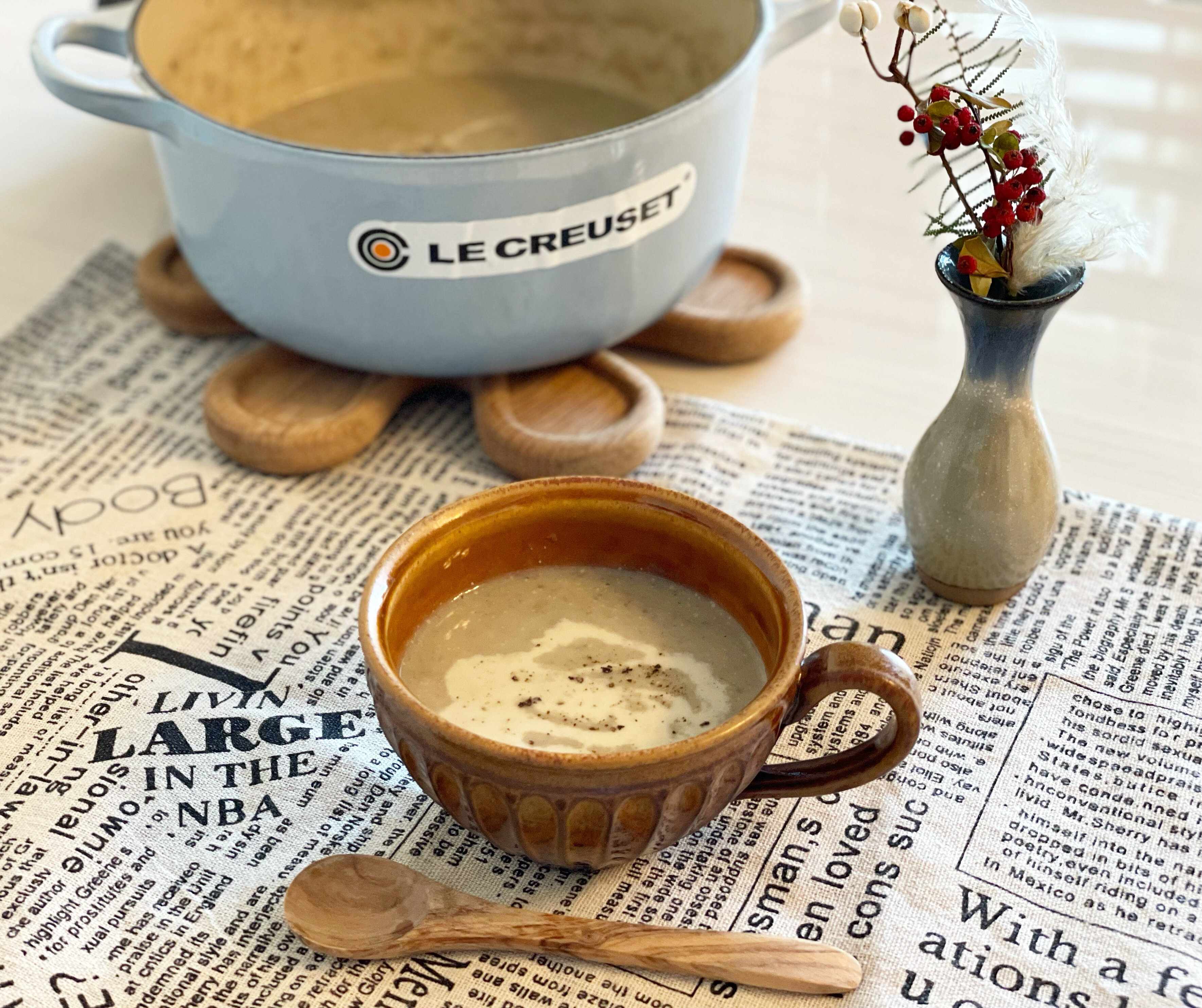 旬の食材「ごぼう」のポタージュで内側から強くなろう！