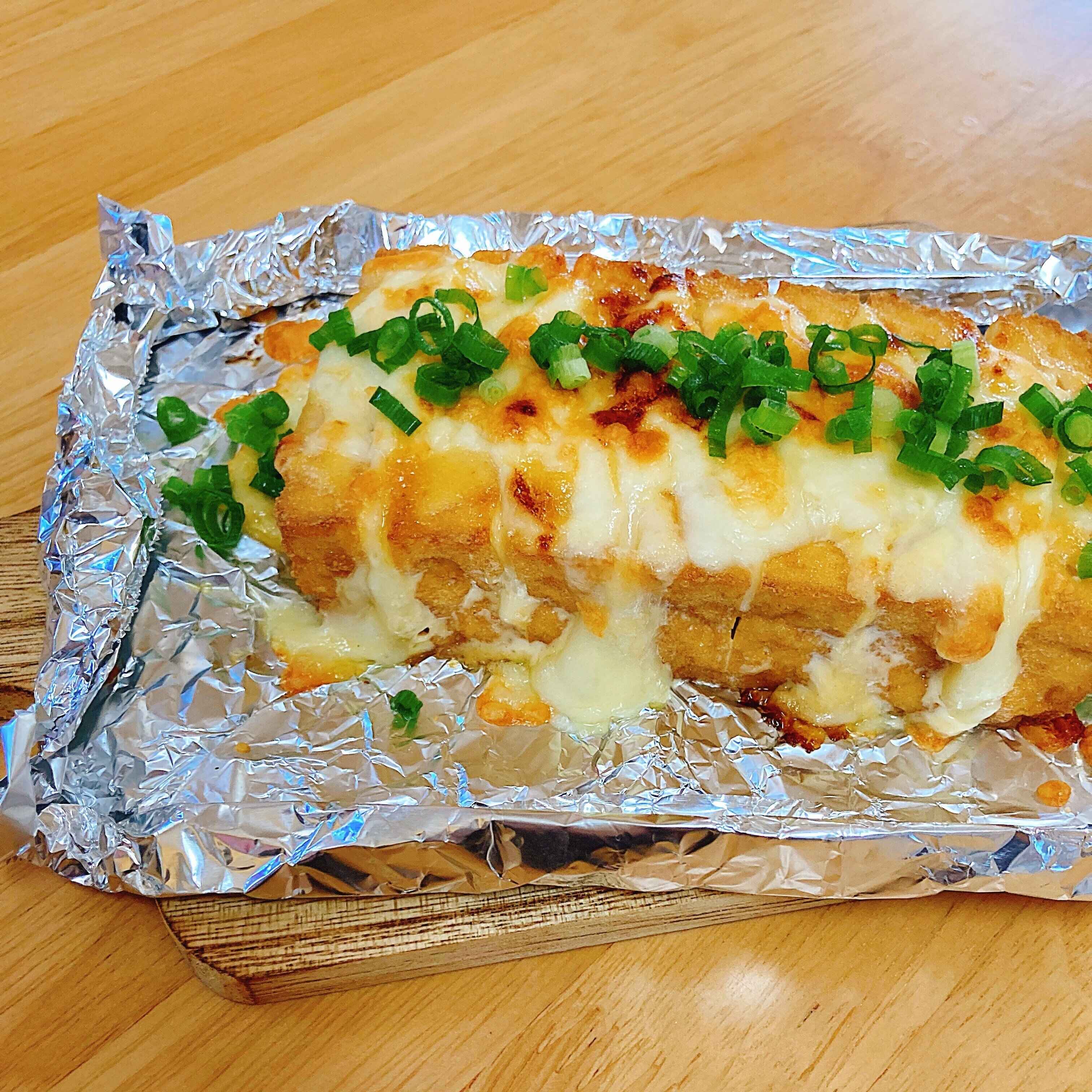 家事代行ママが「家ではそんなにがんばれない日」につくる簡単時短なのにボリュームしっかり大満足！な厚揚げのみそマヨチーズハッセル