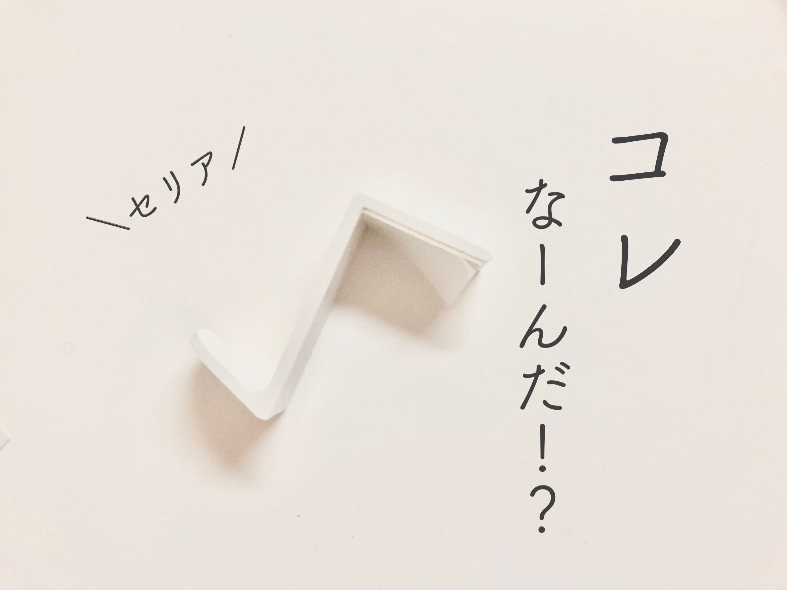 【セリア】ちょうどこんなの欲しかった！真っ白なコレ、なーんだ!?