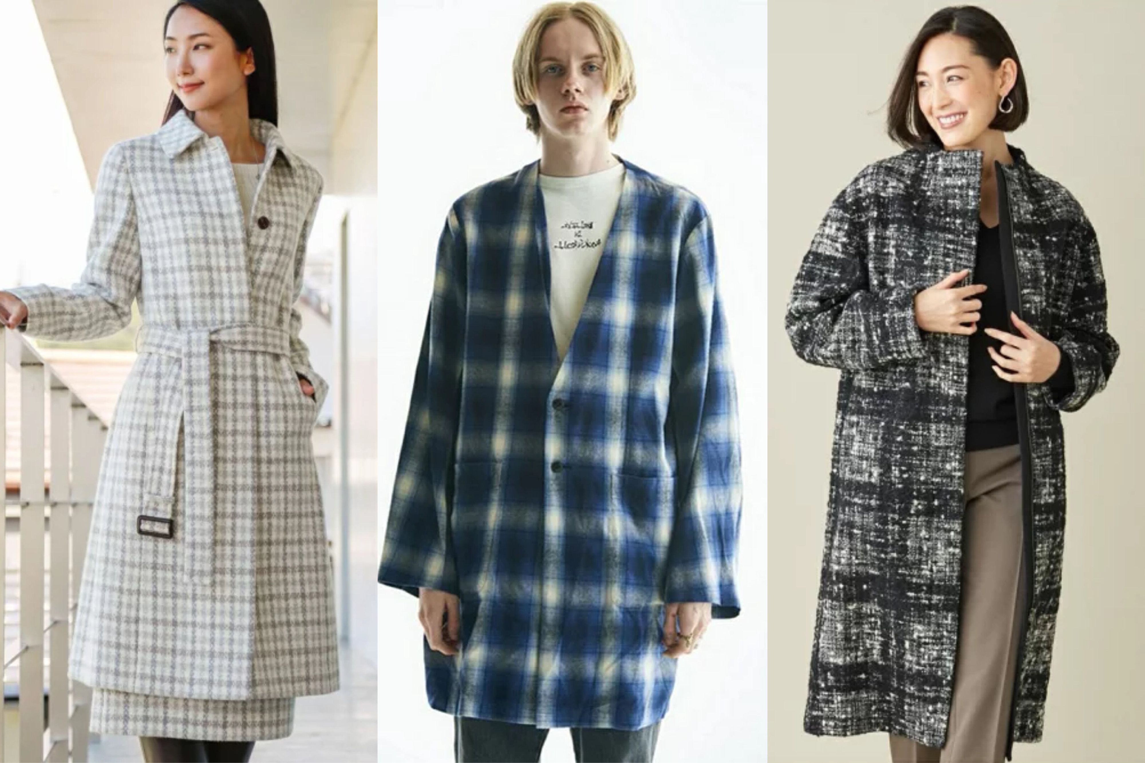 【レディース】着回しがきく！チェックコートのおすすめコーデ16選