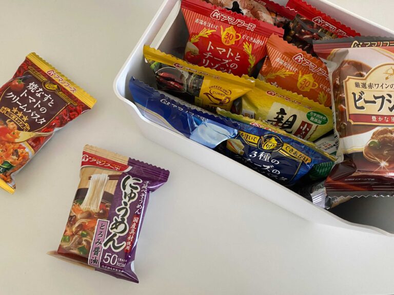 【防災備蓄】贈答品の解体セールなどを活用！費用を抑えて食品ロス防止にも貢献