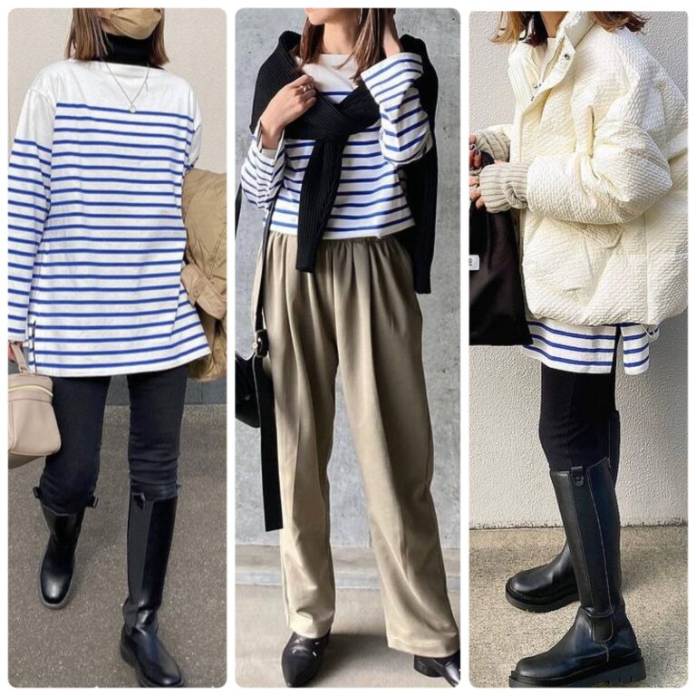 春に一番着るのはコレ！【ユニクロ】ボーダーオーバーサイズTの着こなし特集