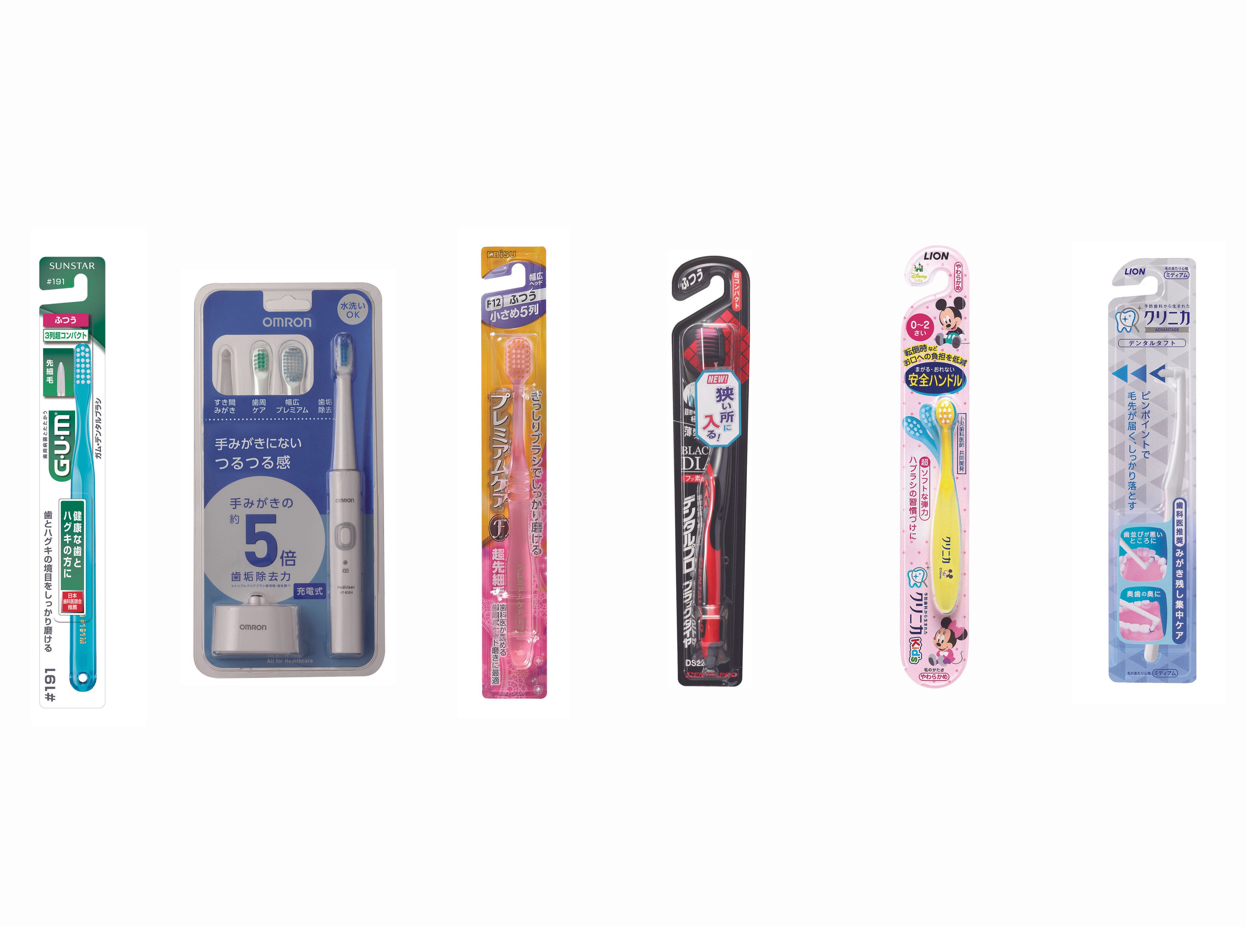 ＜ドラッグストア＞お口の環境を改善！　プロが勧めるタイプ別歯ブラシ６選