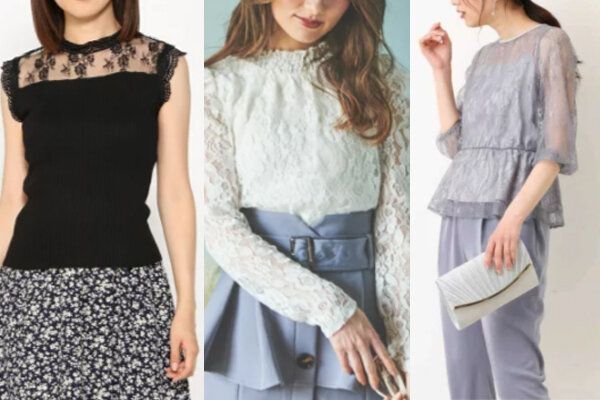 レーストップスのおすすめコーデ8選！40代のオンオフに使える優秀アイテム