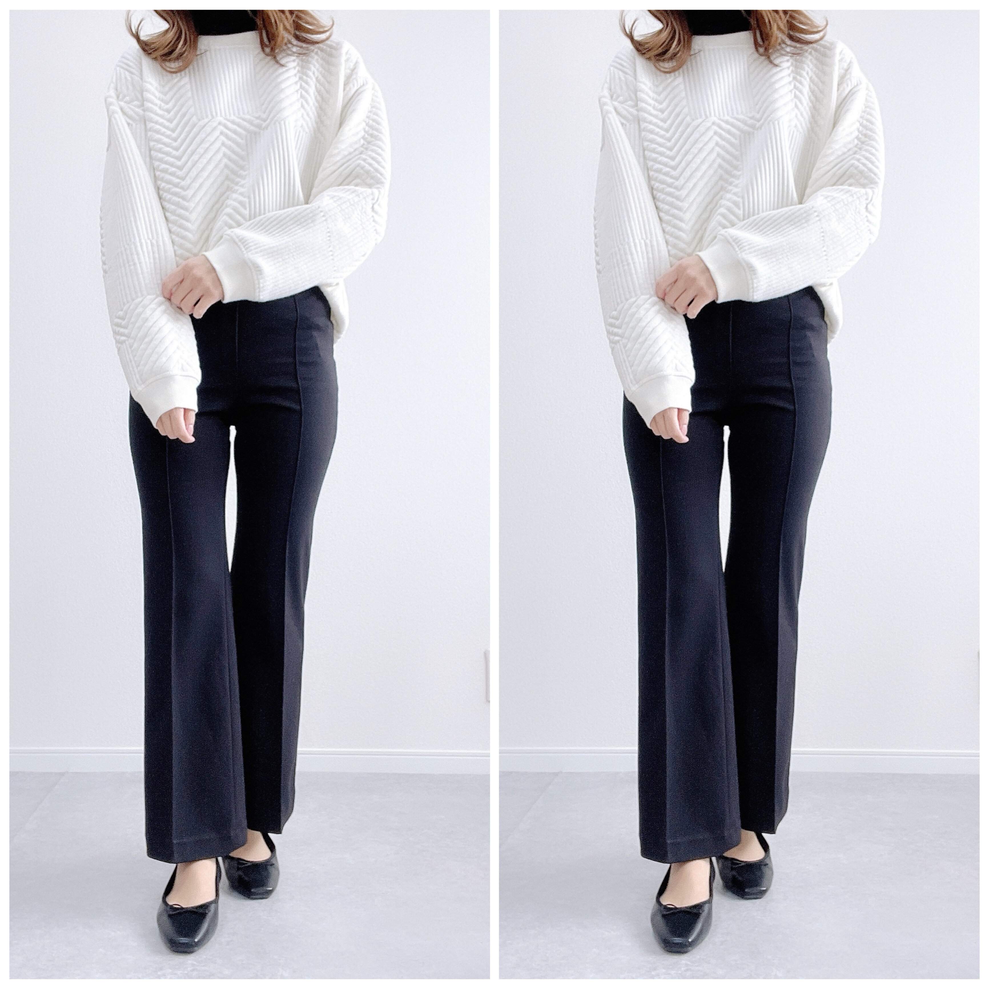 【ユニクロ】試着したときに本当に脚がきれいに見えて感動！卒入園式にも使える!?美脚パンツ