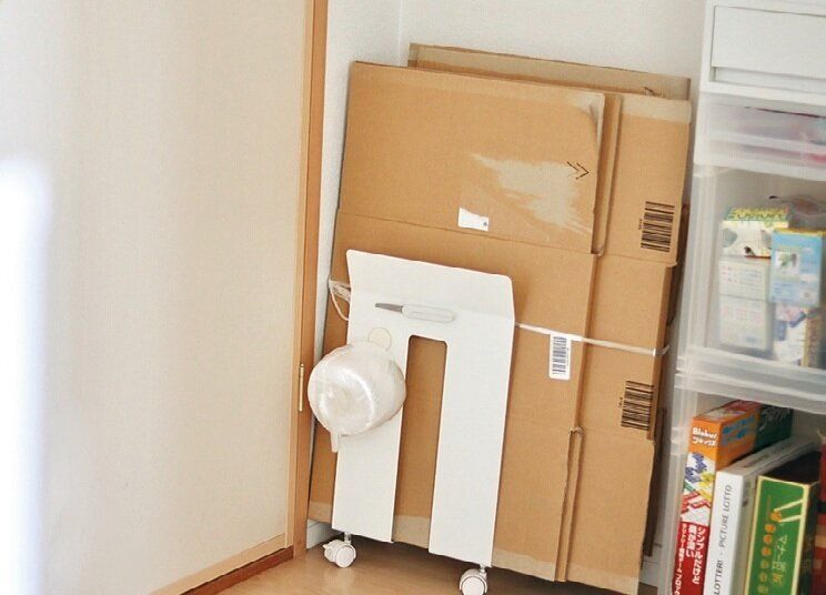 人気整理収納アドバイザーが伝授！かさばりまくる段ボールの収納術