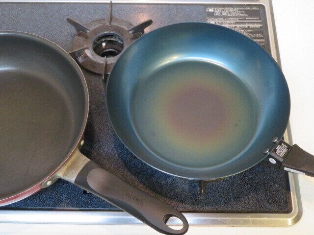 鉄フライパンはじめました！フッ素加工やめました！