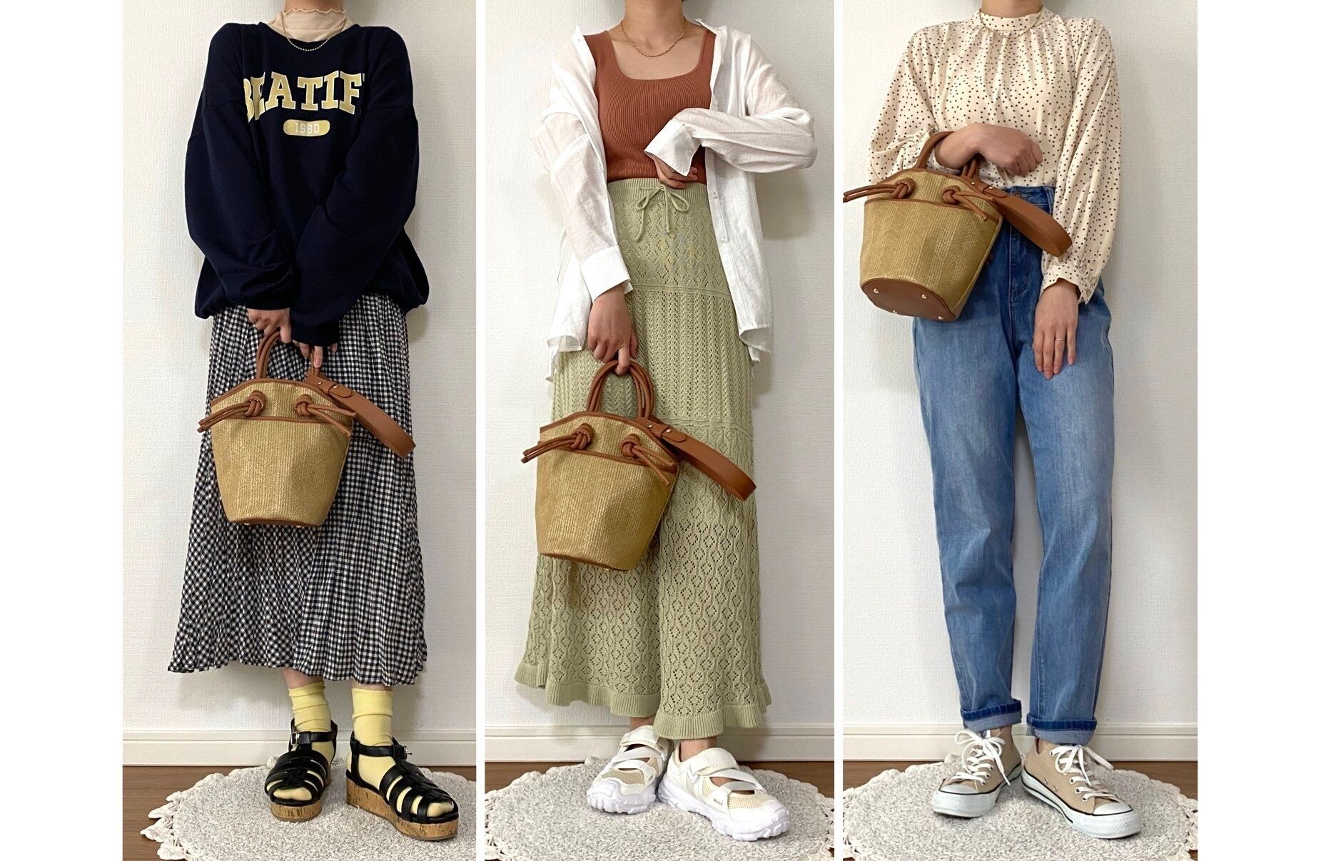 【しまむら】今年も要チェック！昨年大人気だったカゴバッグに新作が登場！