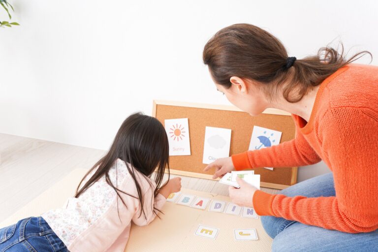 3・４歳児の英語の発語をもっと引き出す関わり方って？
