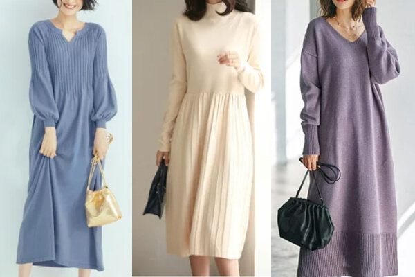 40代の味方！レディに決まる優秀ニットワンピースのおすすめコーデ16選