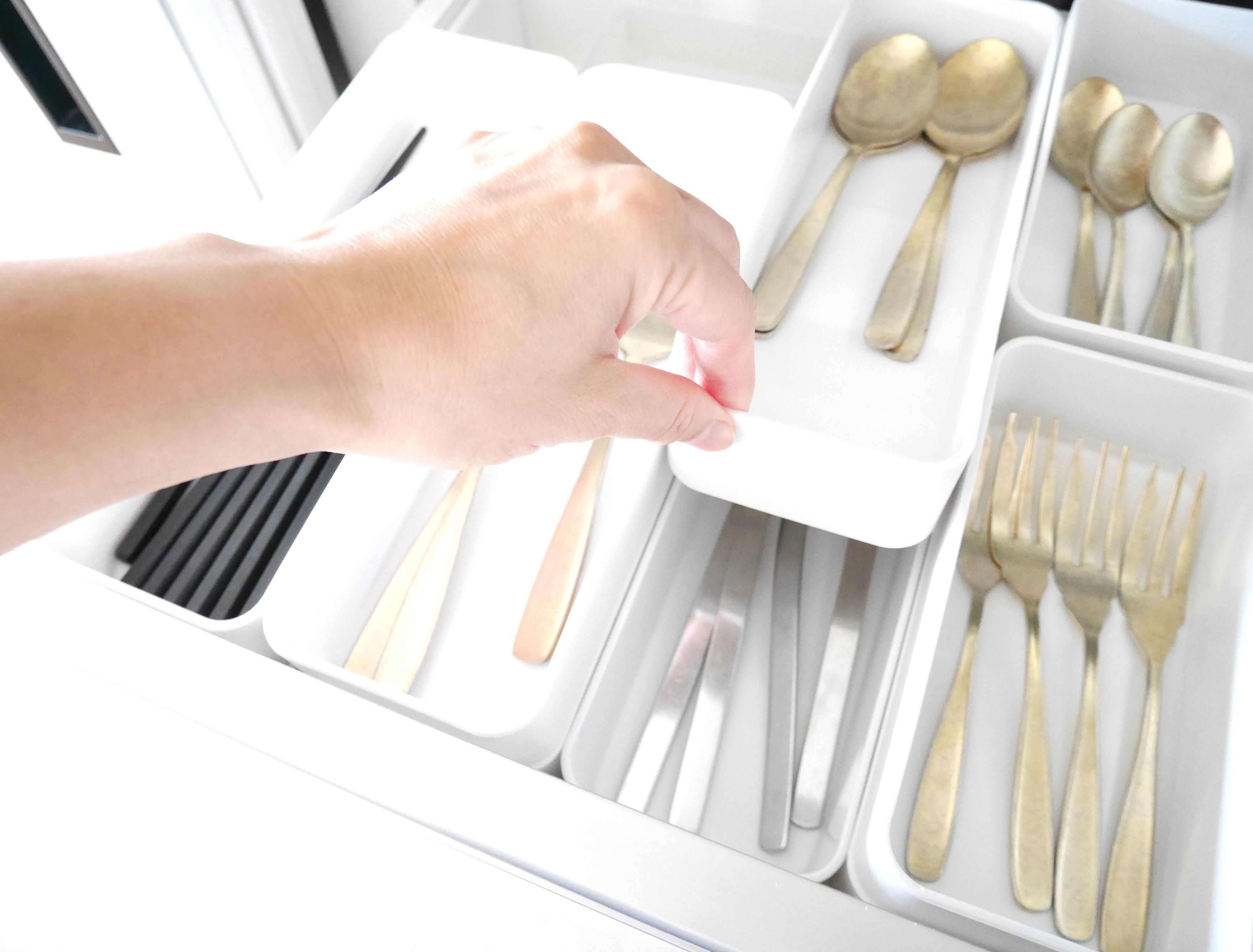 【カトラリー収納】沢山あっても使いやすい！カトラリーの収納力UPアイデア2選