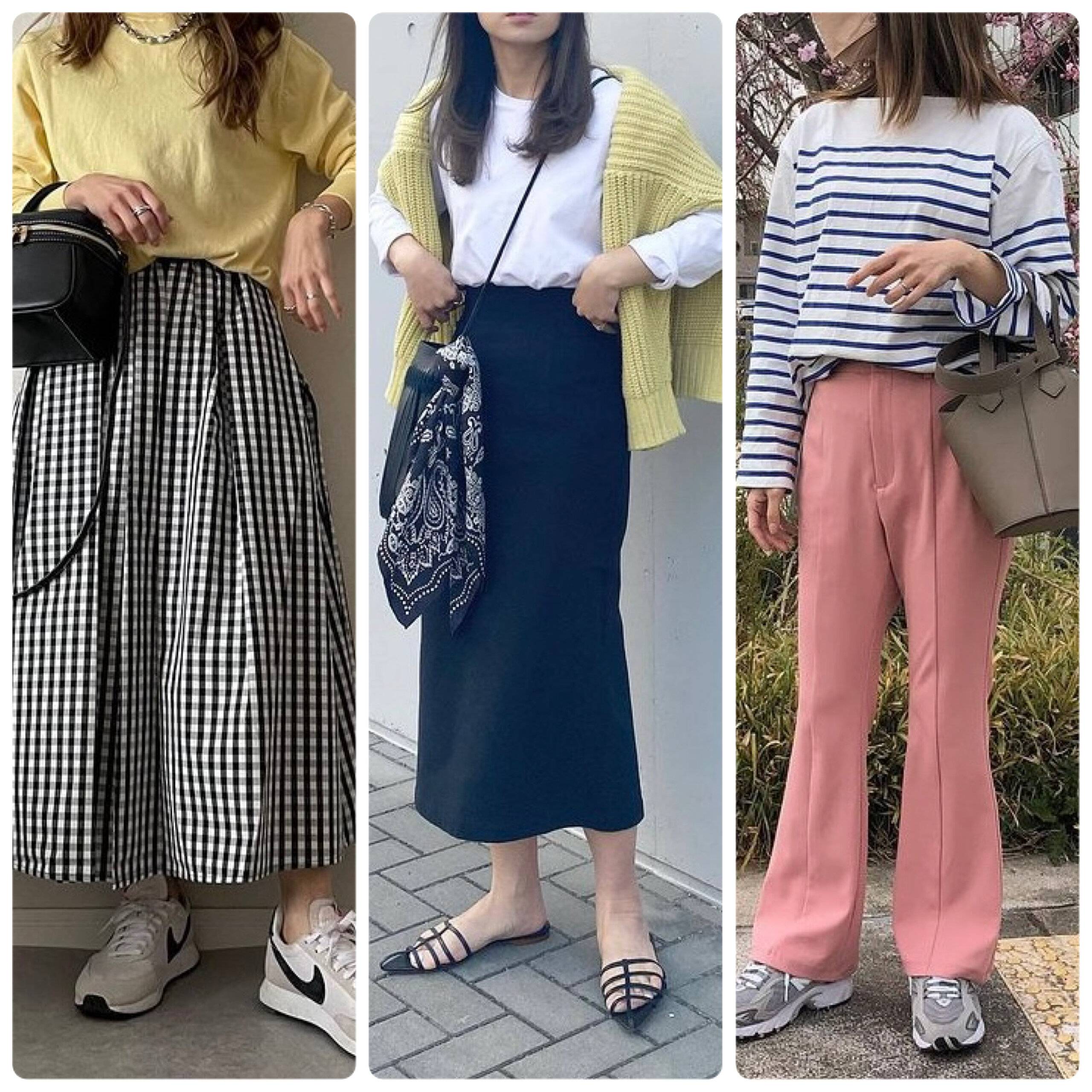 【GU】スリットにジョガーパンツ！アラフォーの春のトレンドボトム攻略法