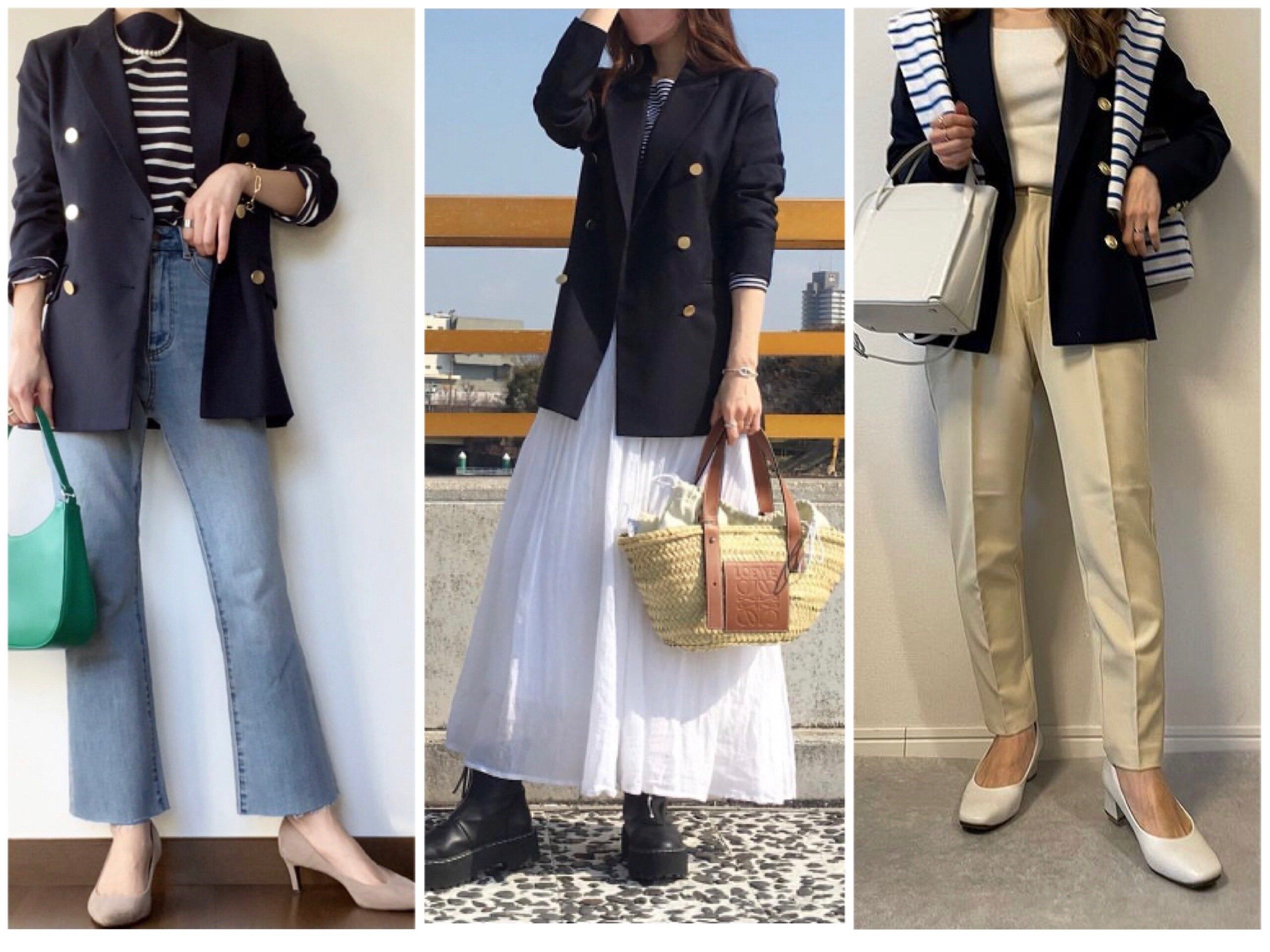 春アウターはコレで決まり！GUで買える「ダブルブレストブレザー」お手本コーディネート5選