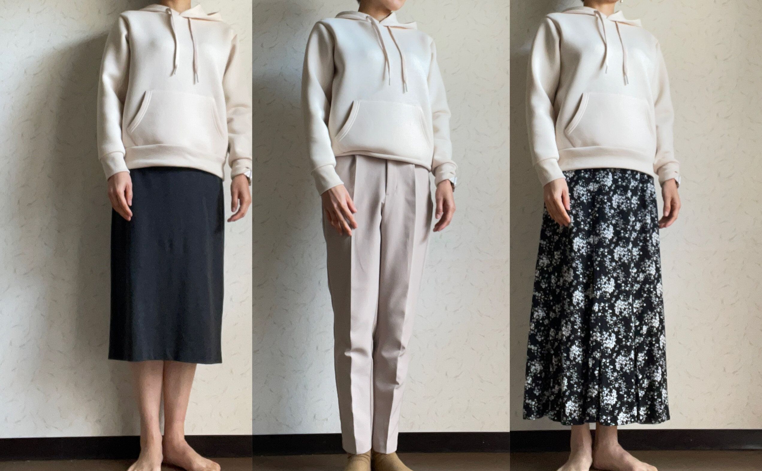 アラフィフがワークマンデビュー！上品見えのパーカーに満足です！