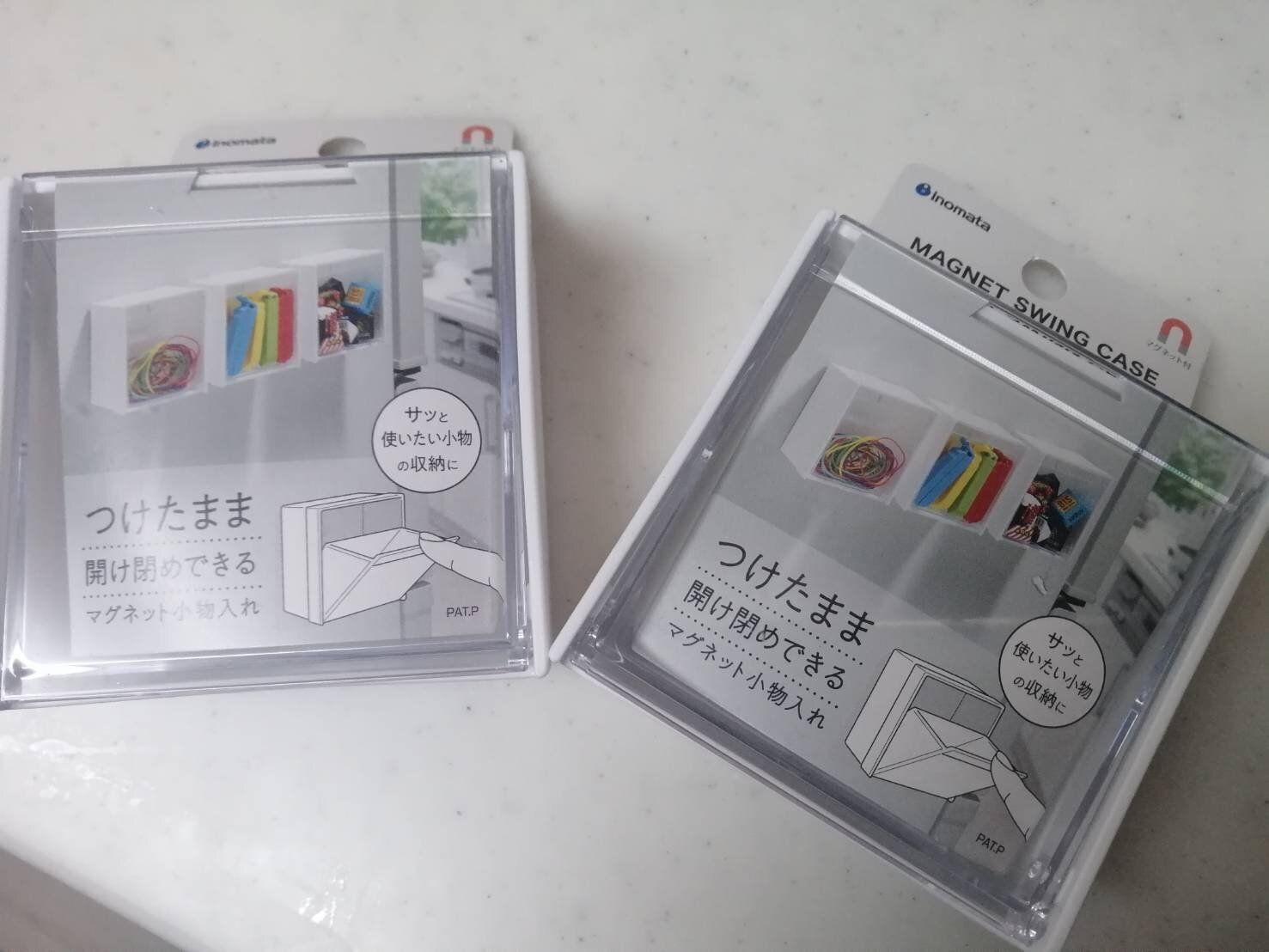 【セリア】片手で簡単開け閉めできて便利！マグネットスイングケースがお家のあらゆる場所で大活躍