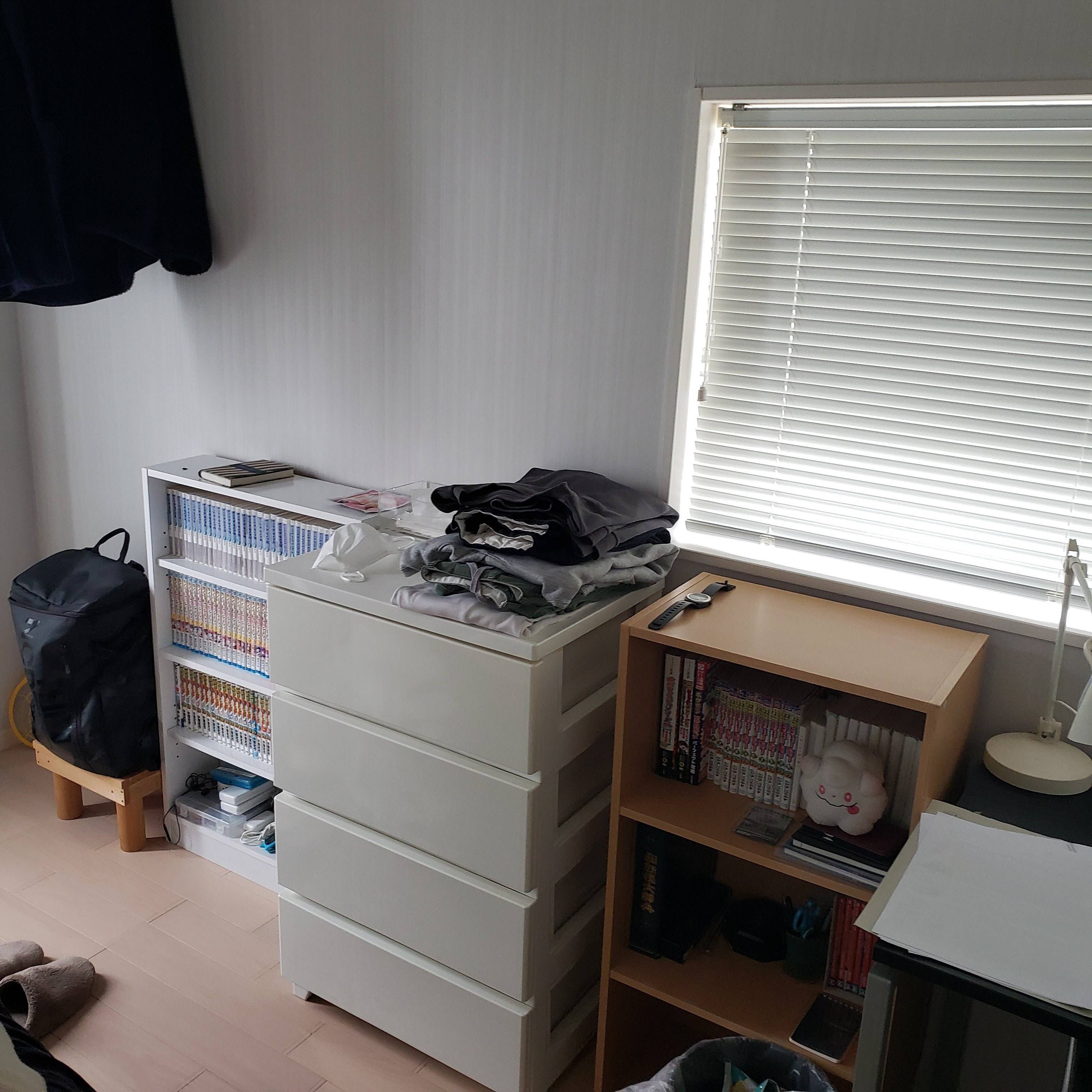 これなら自分で片付けができるはず！我が家の洋服収納の最終形態はこれだ！