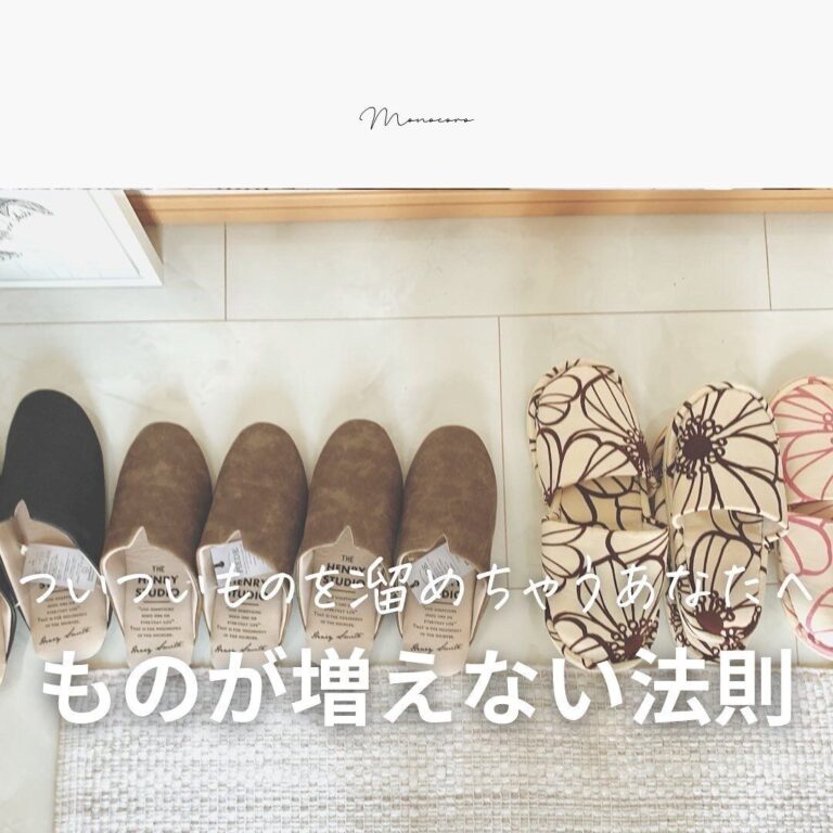 片づけのプロが伝える！ものが増えない法則