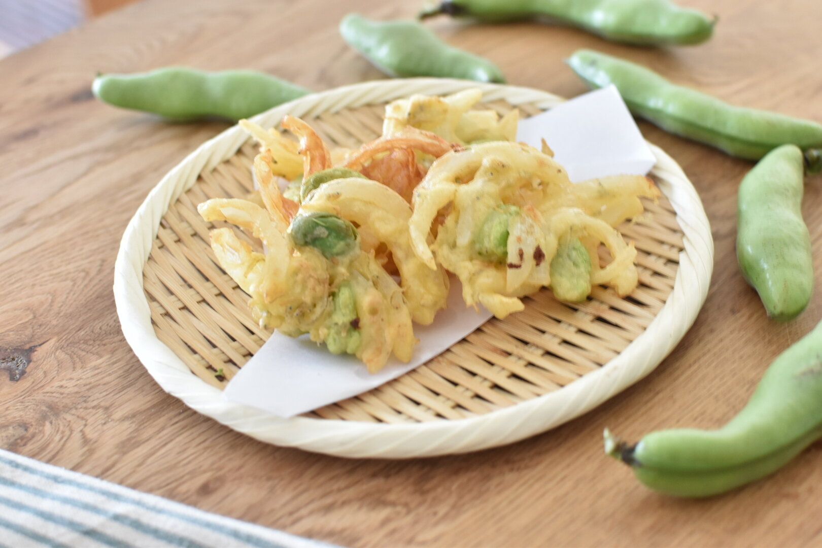 旬の「そら豆」はかき揚げにするのが正解！サクッと仕上げるコツを紹介します