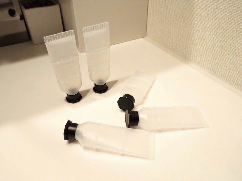 【キャンドゥ】使い切りサイズがちょうどいい！1dayトラベルチューブ