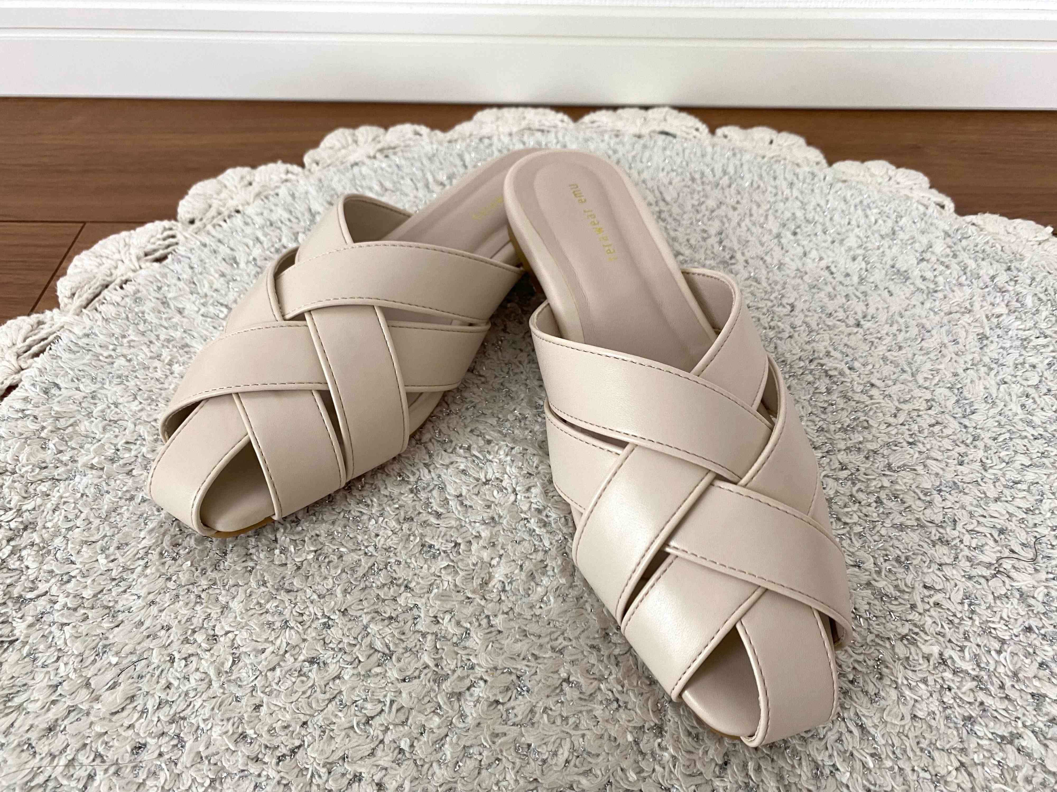 【しまむら】990円ふかふかサンダルが楽ちん可愛くて最高すぎる！