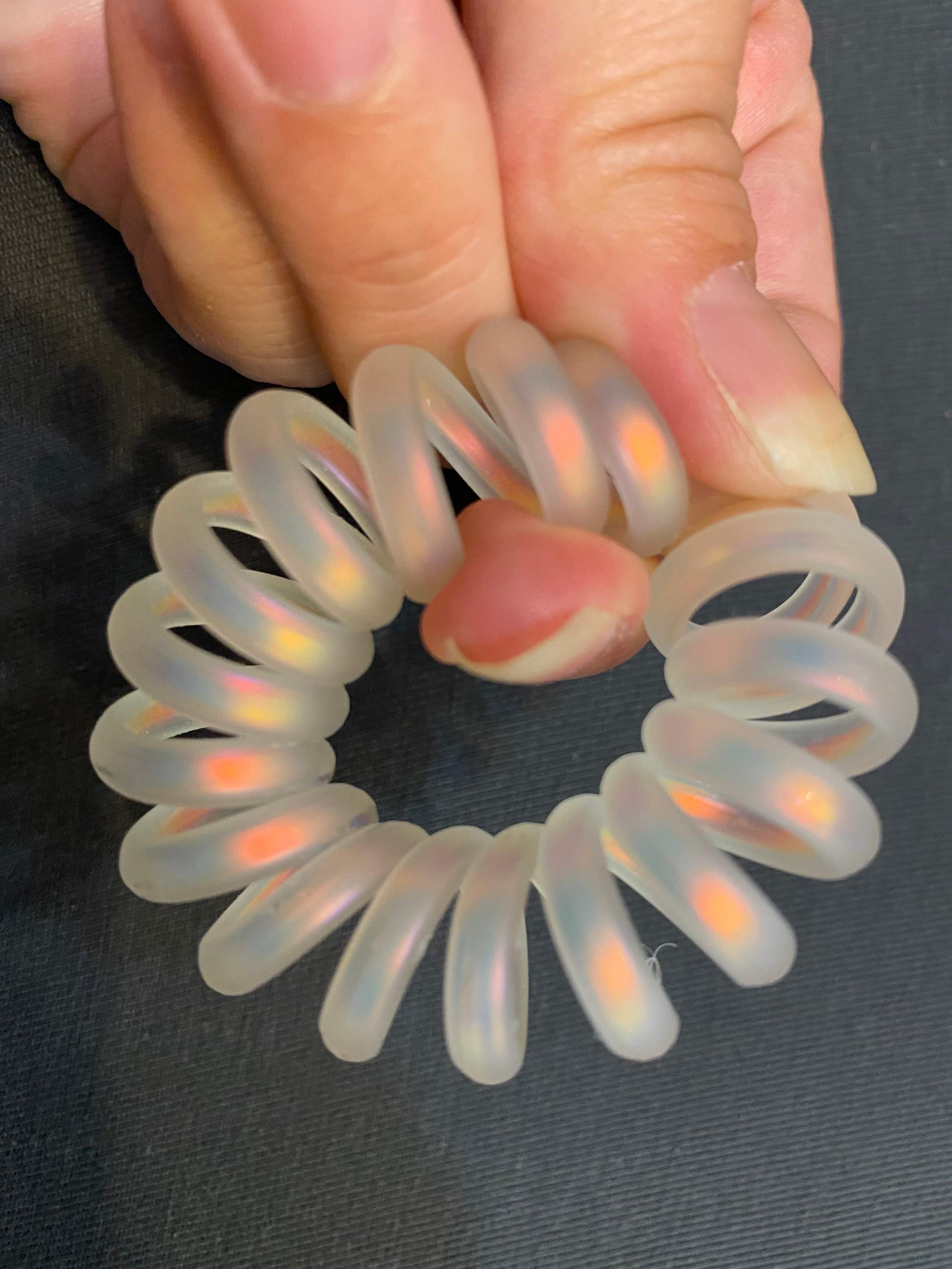 巻くだけ簡単！スプリングゴムヘアアレンジ