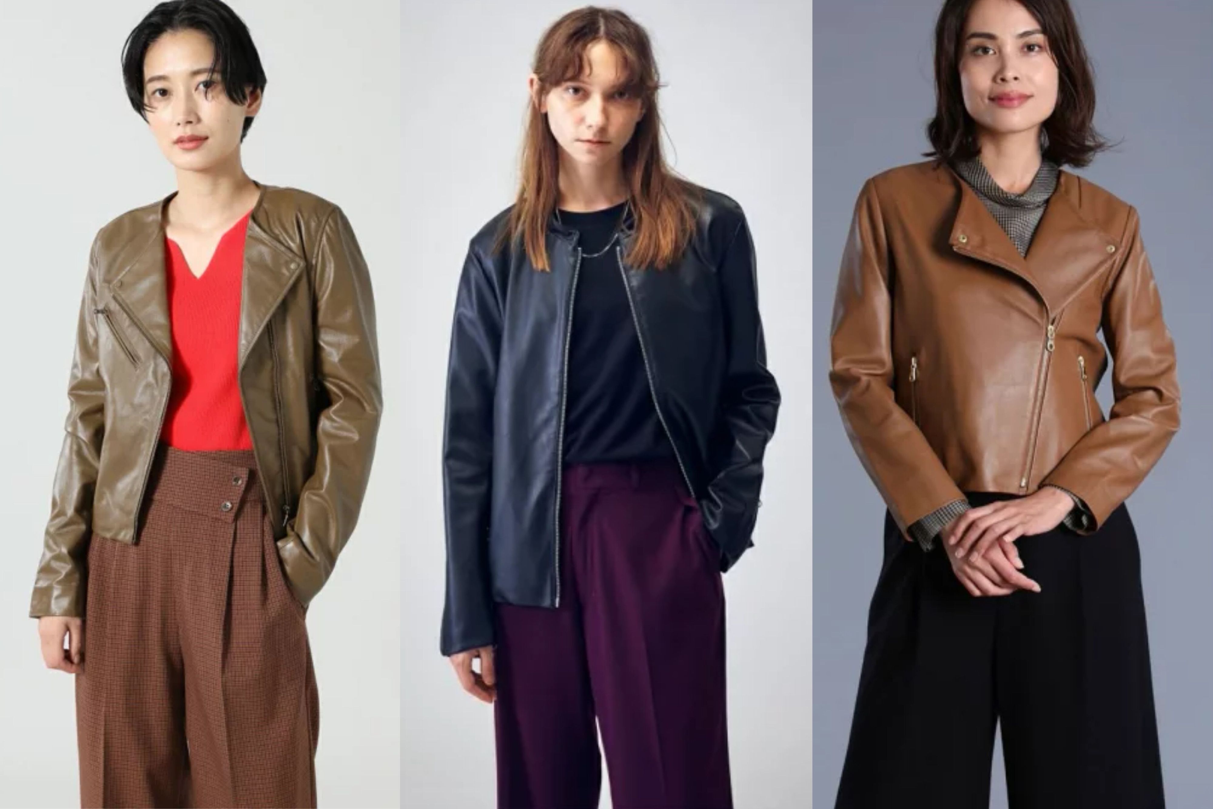 コーデを格上げ！40代のレザージャケット着こなしコーデ16選