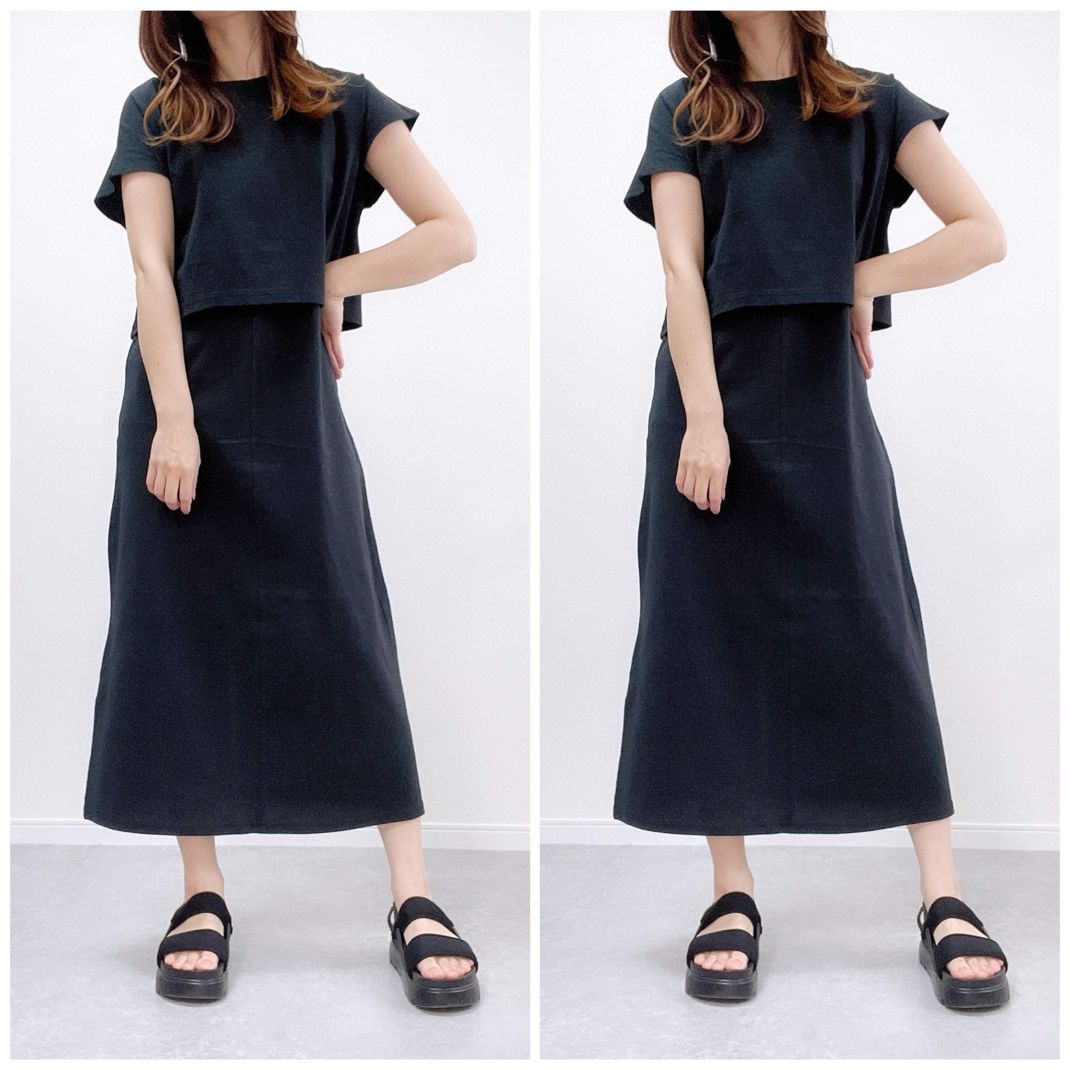 【GU】お迎えや公園コーデに！最強ワンピ