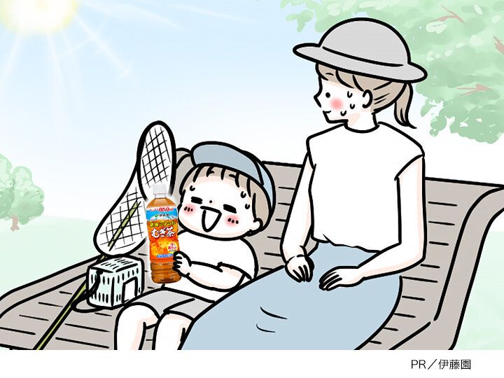 【1000名に健康ミネラルむぎ茶1ケース当たる】ママさん医師が教える「親子を夏の暑さから守る方法」とは？