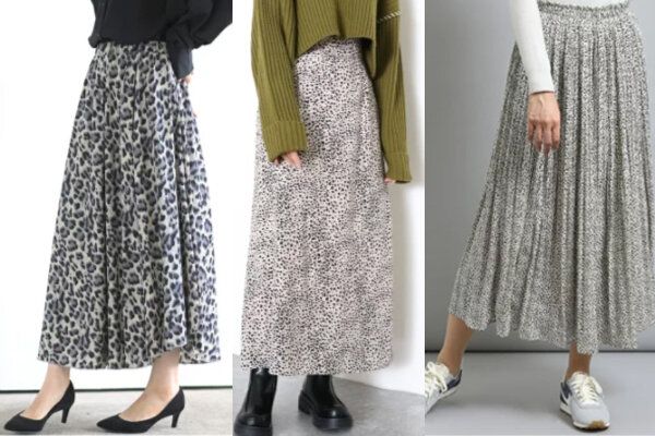 大人見せ！ヒョウ柄スカートのシックな着こなしおすすめコーデ14選
