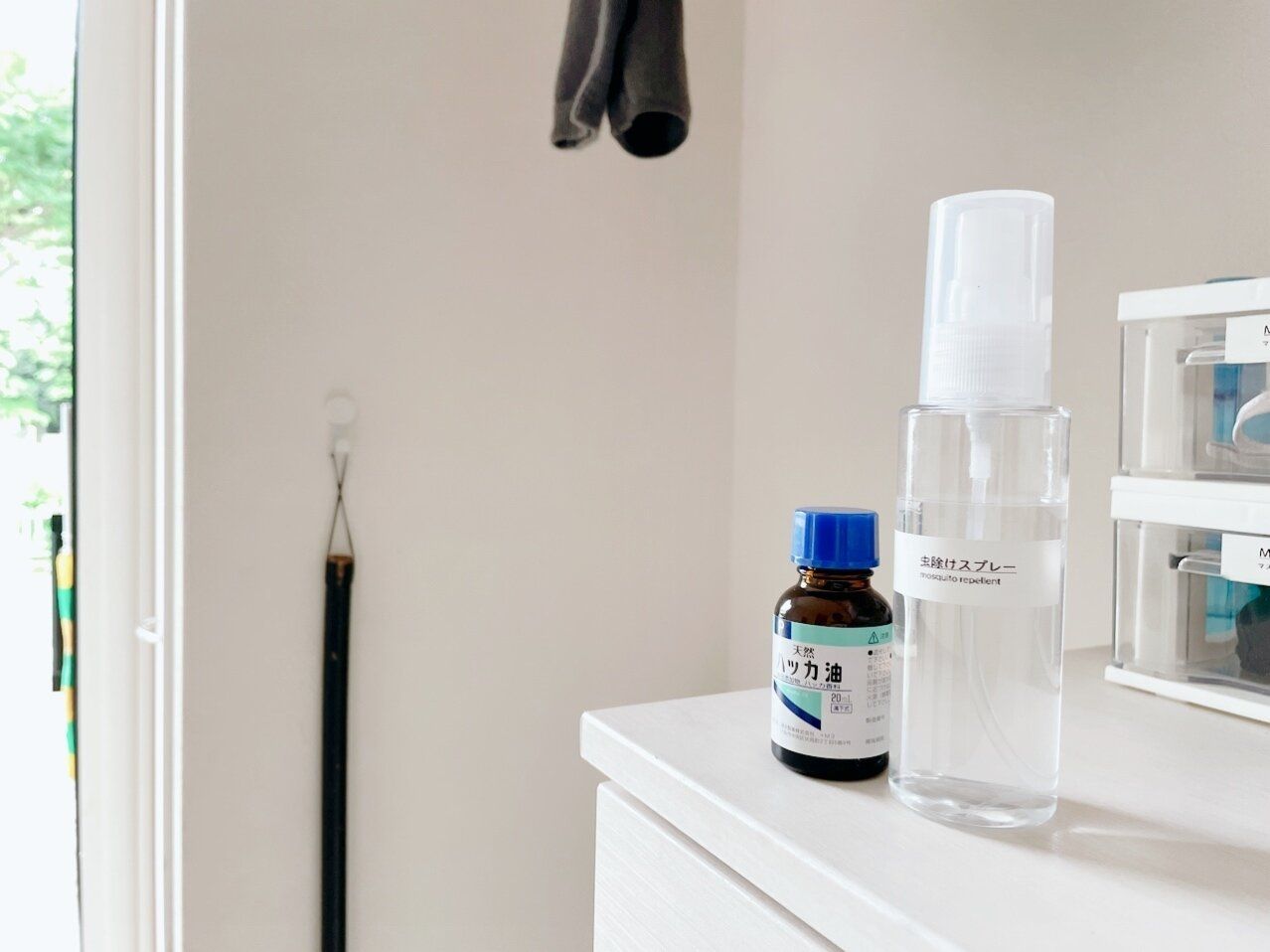 玄関に1本置いておきたい！ハッカ油スプレーの活用法
