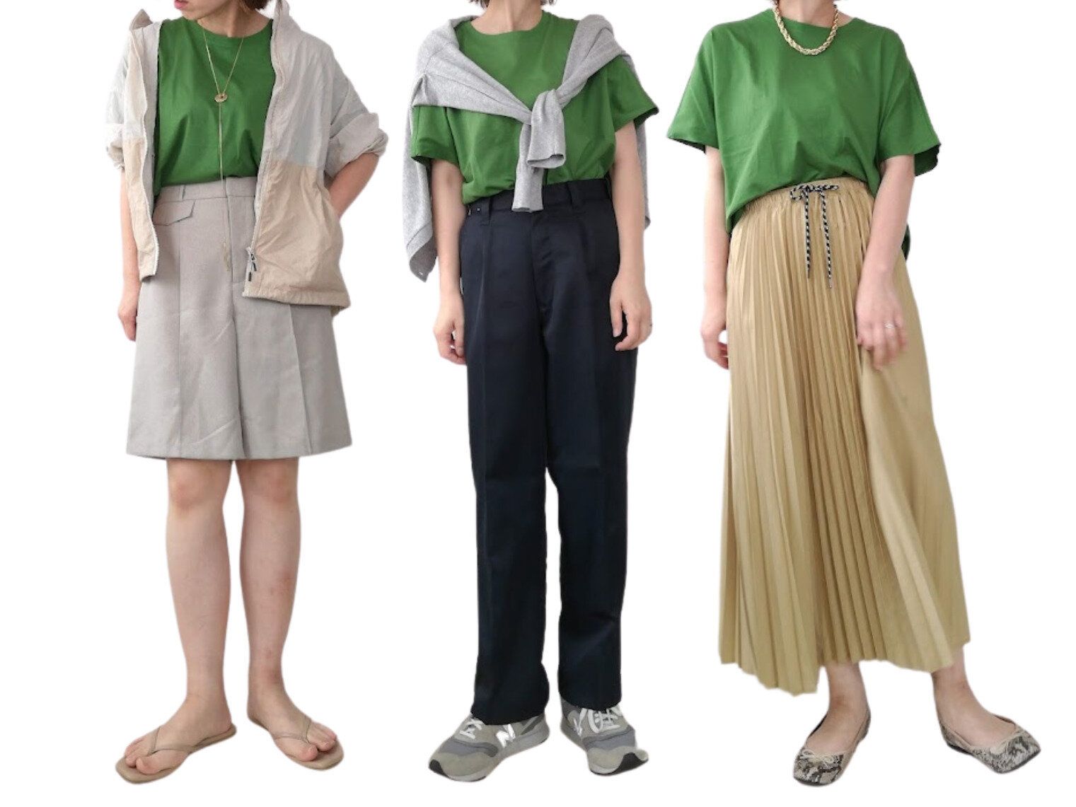 【ユニクロ】きれいめもカジュアルもOK！アラフォーにおすすめ「ドルマンT」コーデ３選