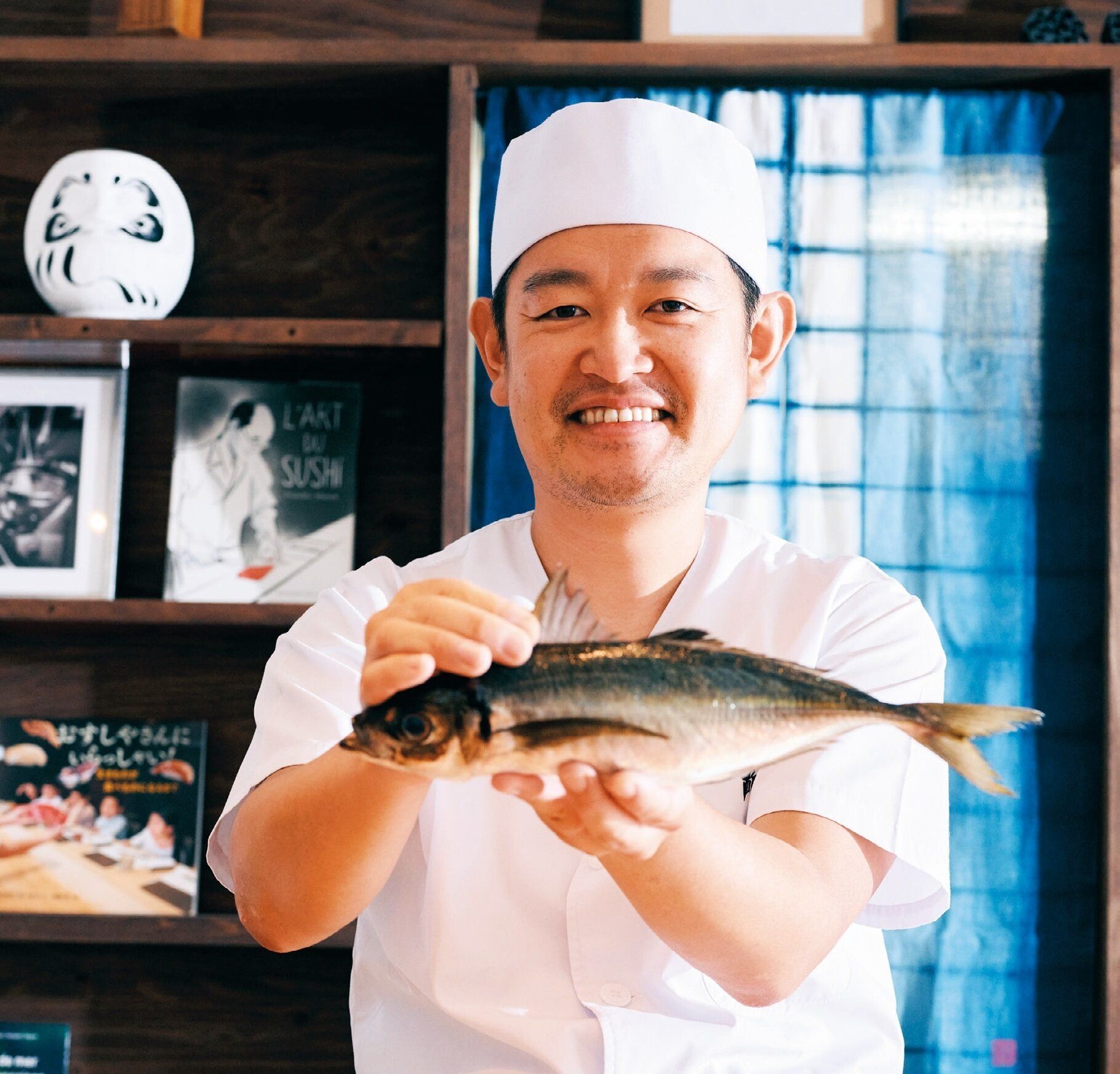 「生きものが食べものになる」。すしを通じてなら自然に伝えられると思った