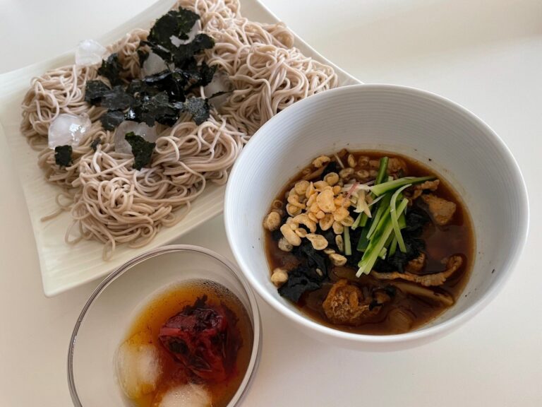 【そうめん＆そばアレンジレシピ】暑い日も食欲そそる！豚バラ南蛮つけ麺！