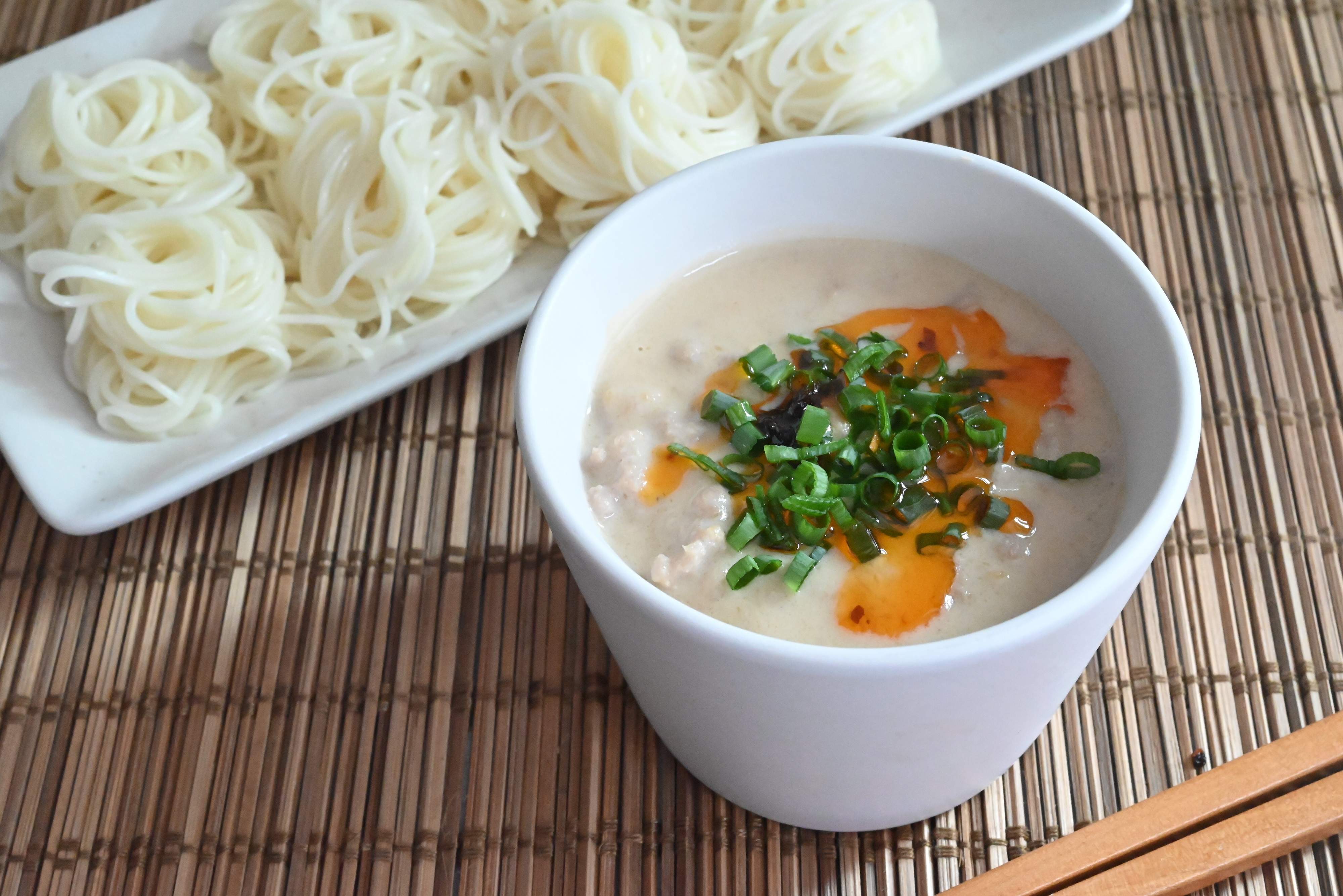 そうめんのつけ汁アレンジ！子どもも大人も大満足！こっくりおいしい「坦々つけだれ」レシピ
