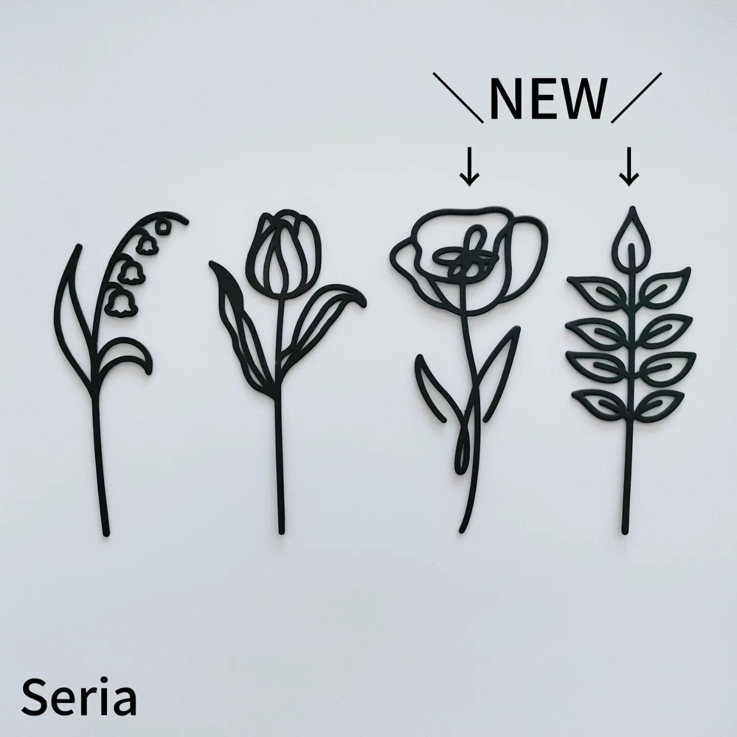 今度こそ！【セリア】「新作も迷わず両方ゲット！」「シンプルでおしゃれ」人気のワイヤーフラワーに新作登場