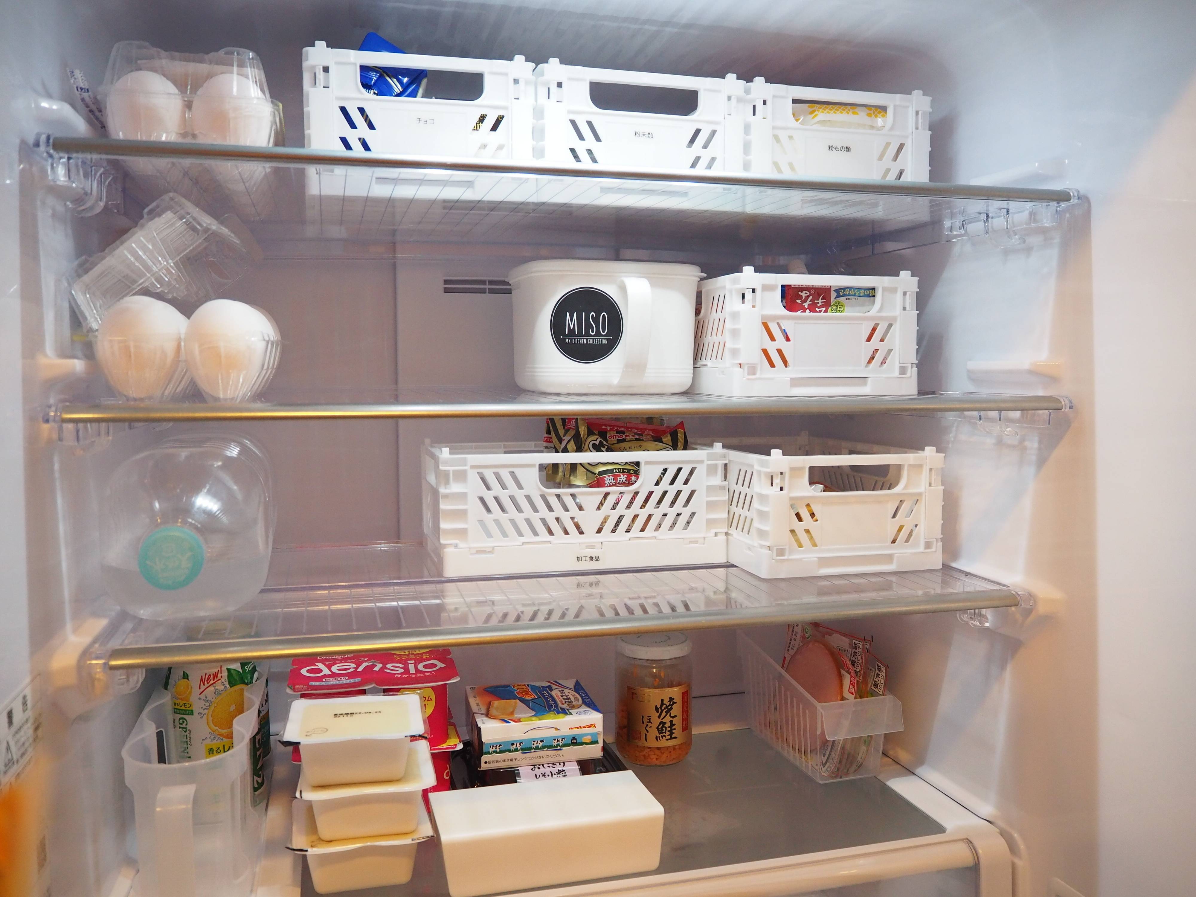 【セリア】冷蔵庫内の仕分け整理にぴったり！オススメの収納ケース