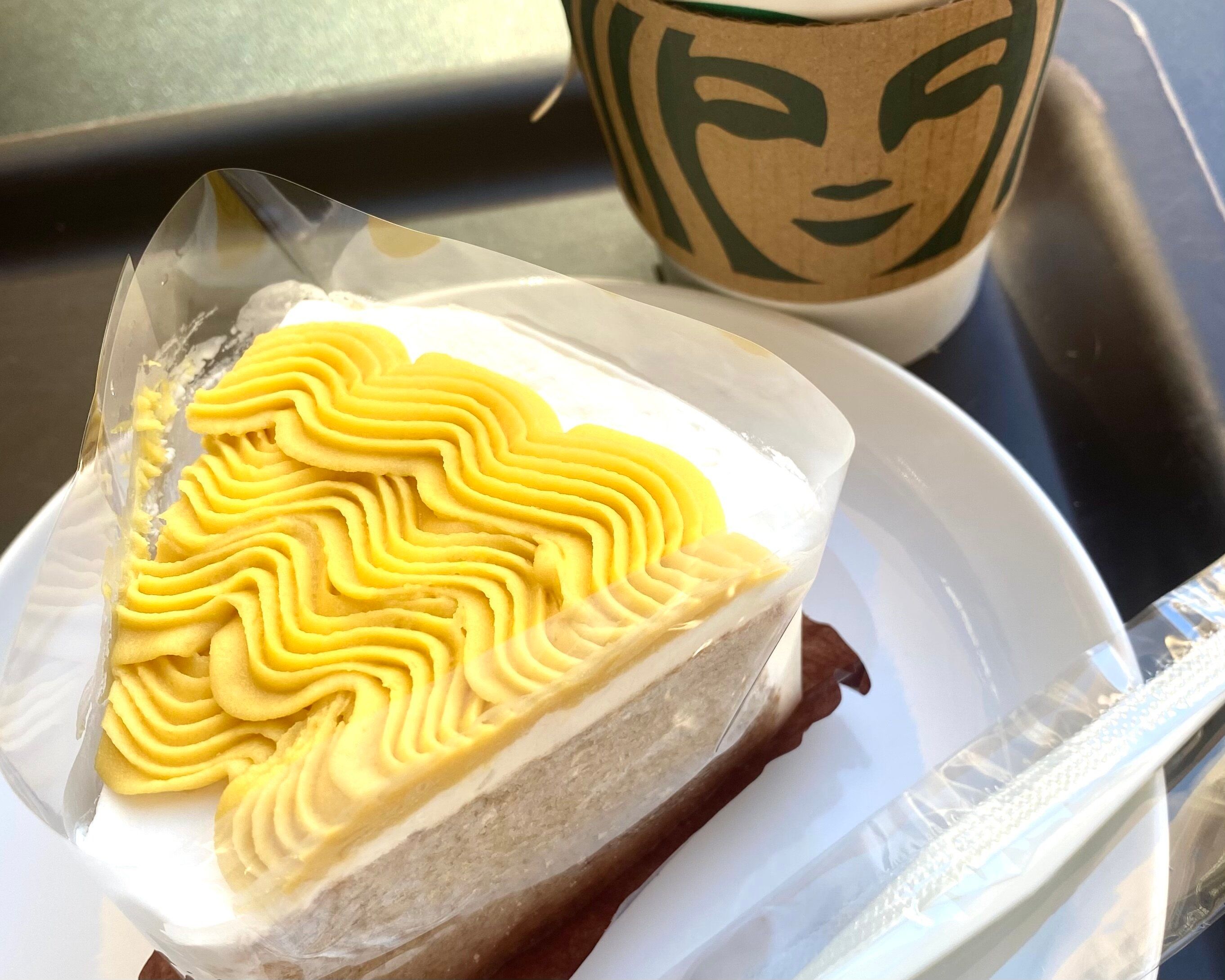 【スタバ】秋しか食べられないご褒美スイーツ！スイートポテトシフォンケーキ