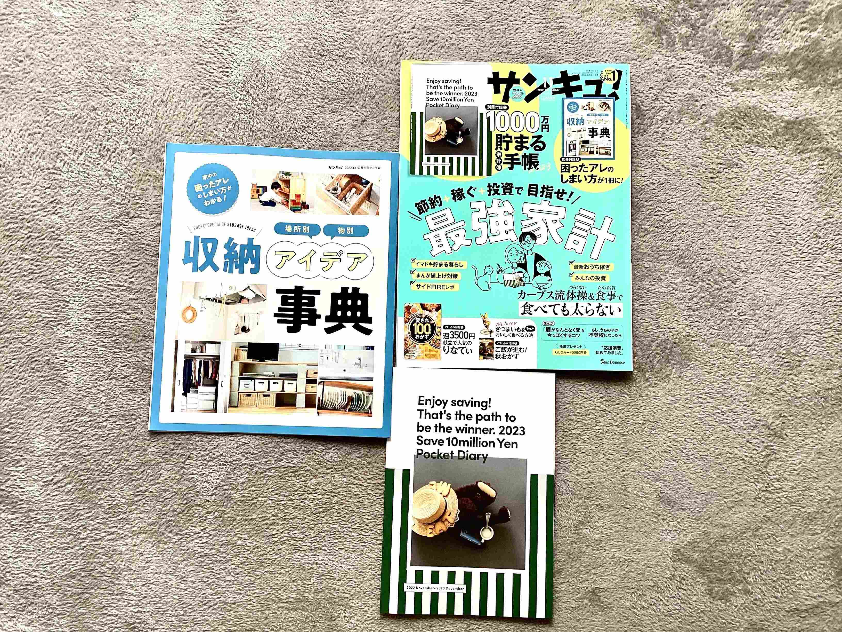 サンキュ！11月号を読んで最強家計に！