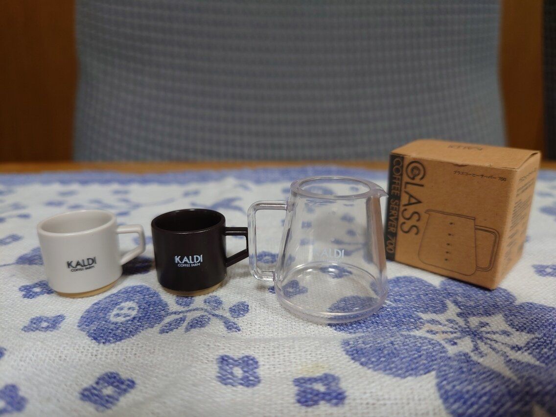 【カルディ】コーヒー豆を買ったらもらえる！数量限定ミニチュアフィギュアがかわいい!!