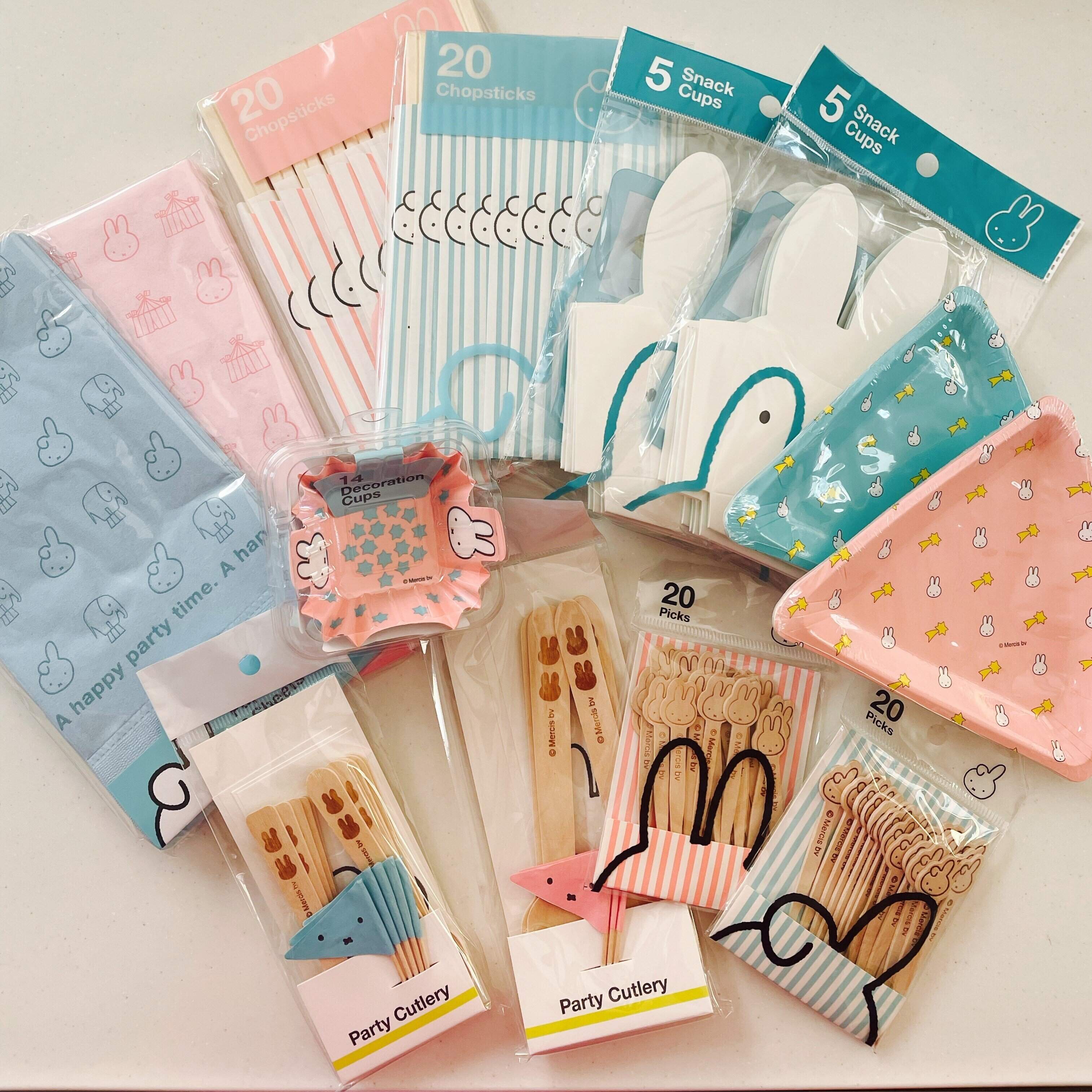 【ダイソー】みんな大好き！ミッフィー商品にパーティーシリーズ新登場！