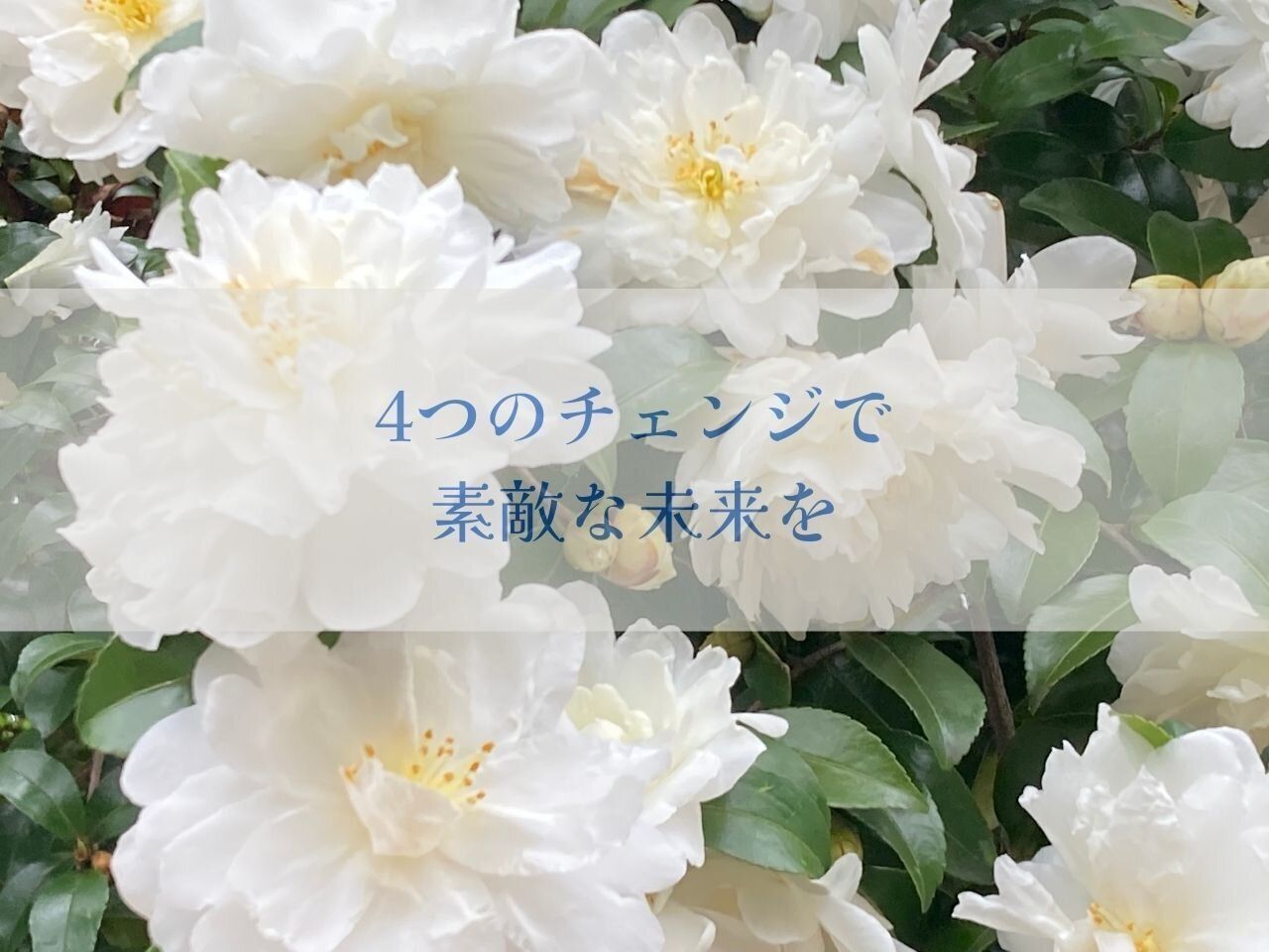 2023年は4つのチェンジで素敵な未来を！楽しみながらやる小さな改革